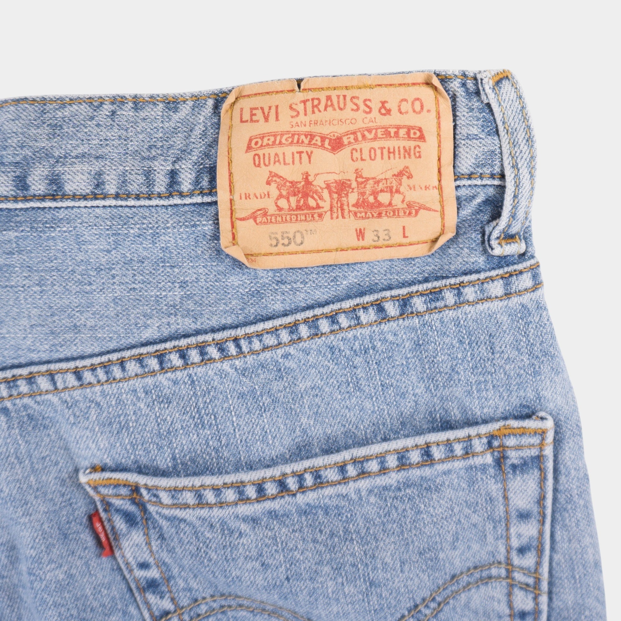 Levi's 550 Сини Къси Дънки