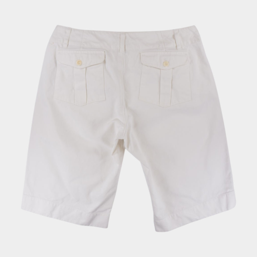 Ralph Lauren Винтидж Бели Къси Панталони