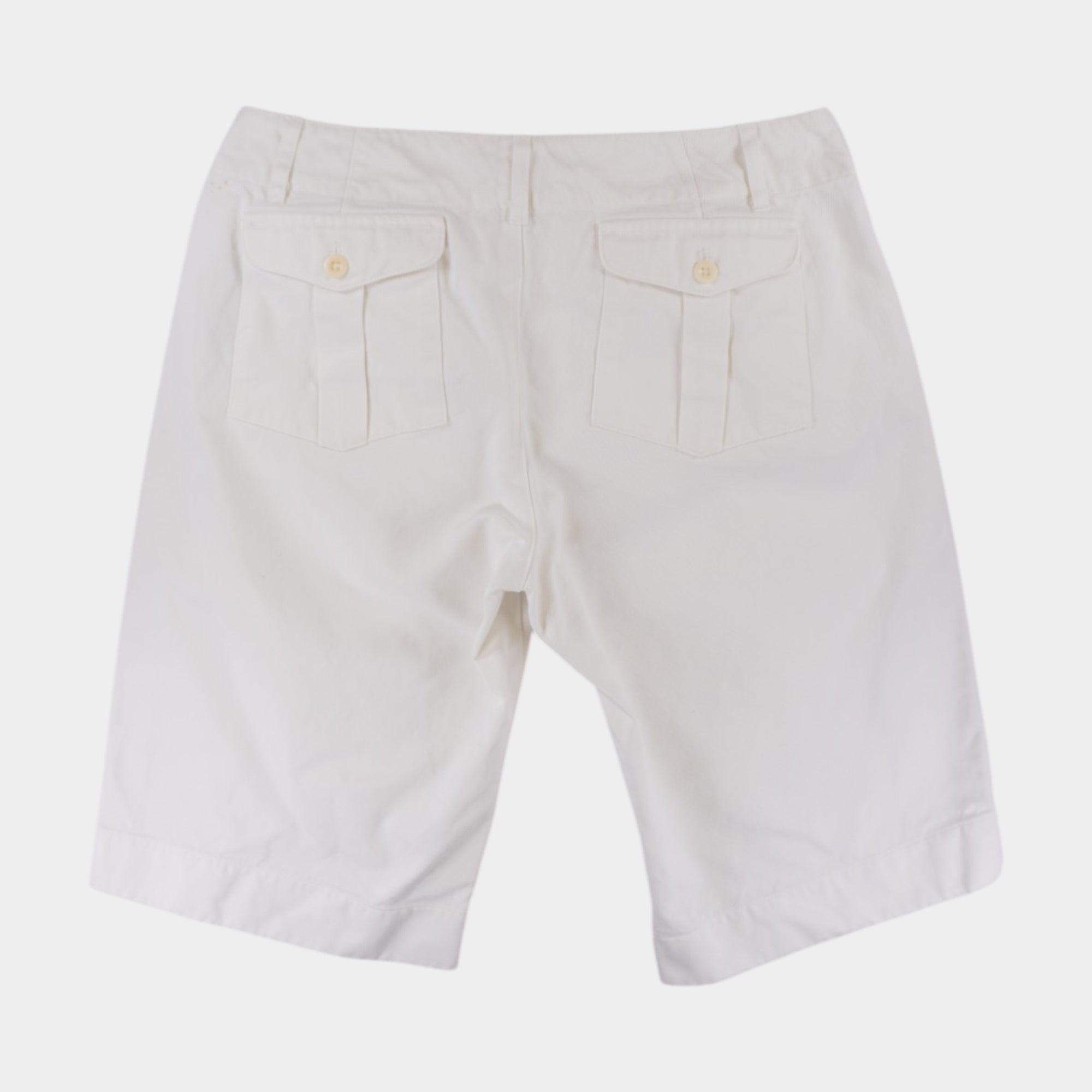 Ralph Lauren Винтидж Бели Къси Панталони