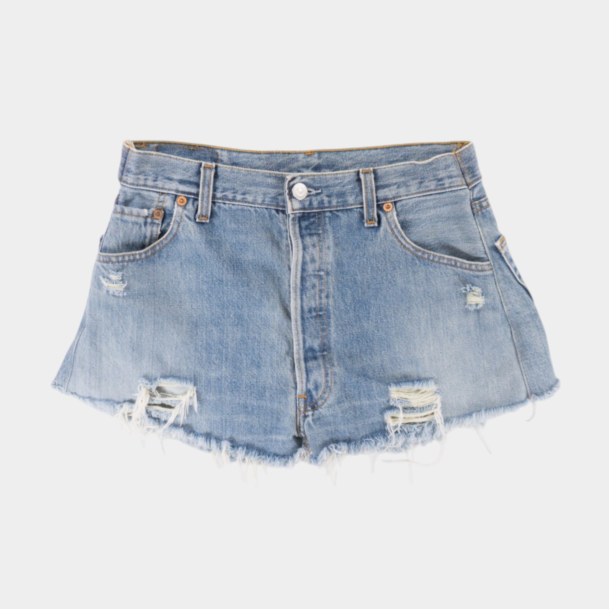 Levi's 501 Винтидж Сини Къси Дънки