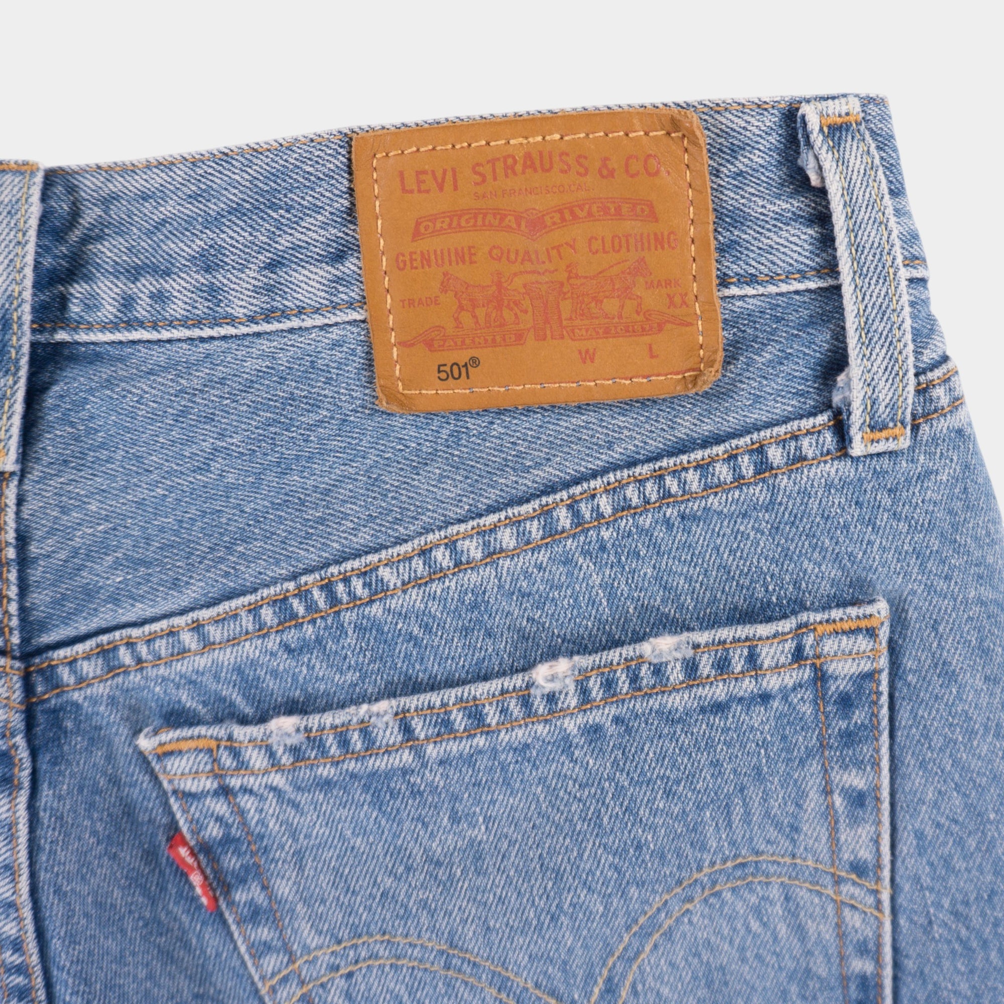 Levi's 501 Premium Сини Къси Дънки
