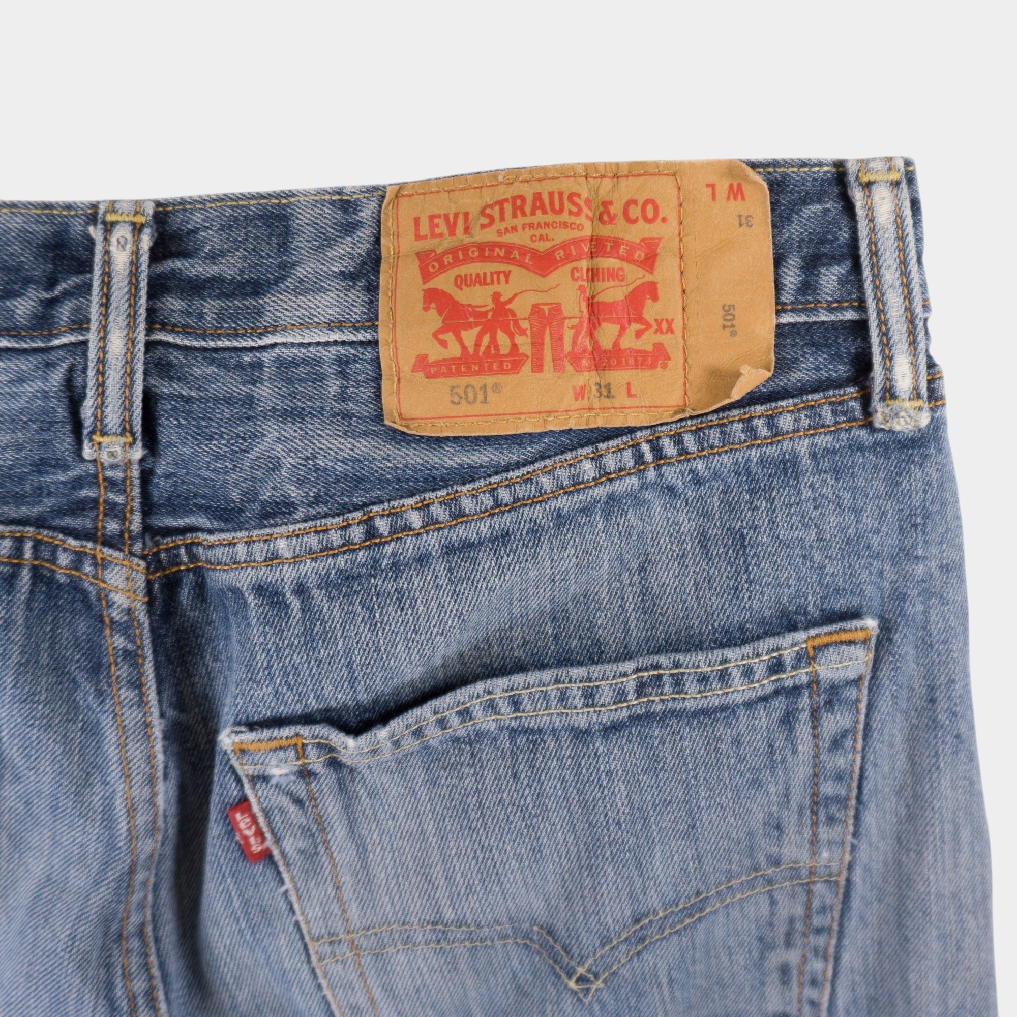 Levi's 501 Сини Къси Дънки