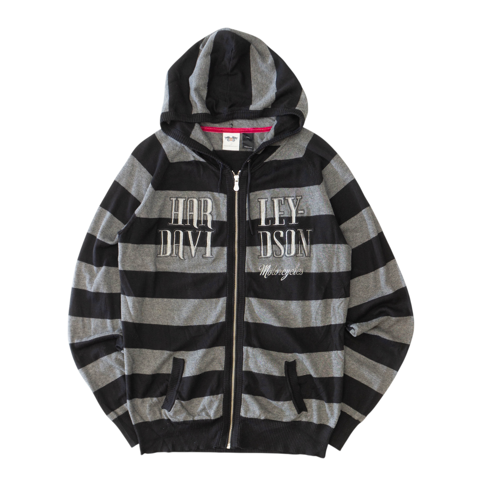 Harley-Davidson Y2K Суичър с Цип
