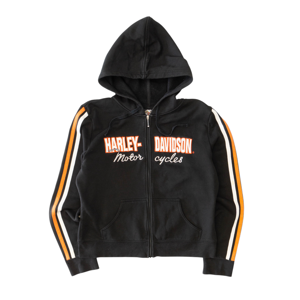 Harley-Davidson Y2K Суичър с Цип