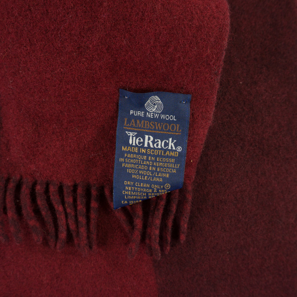 Tie Rack Винтидж 90-те Вълнен Шал
