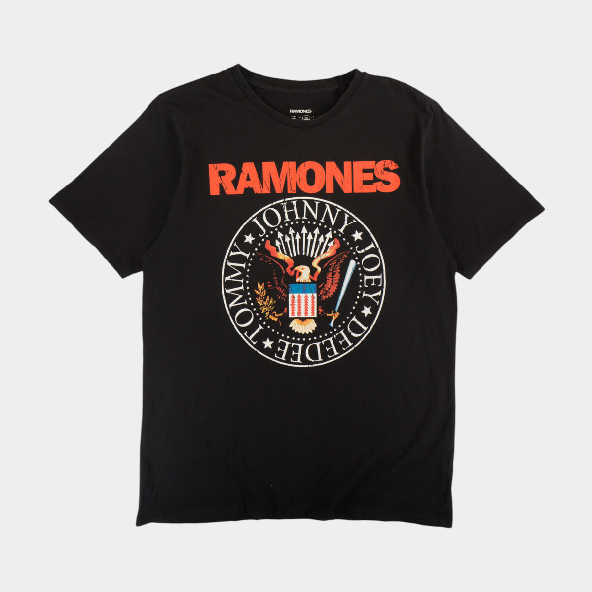 Ramones Черна Тениска с Графика