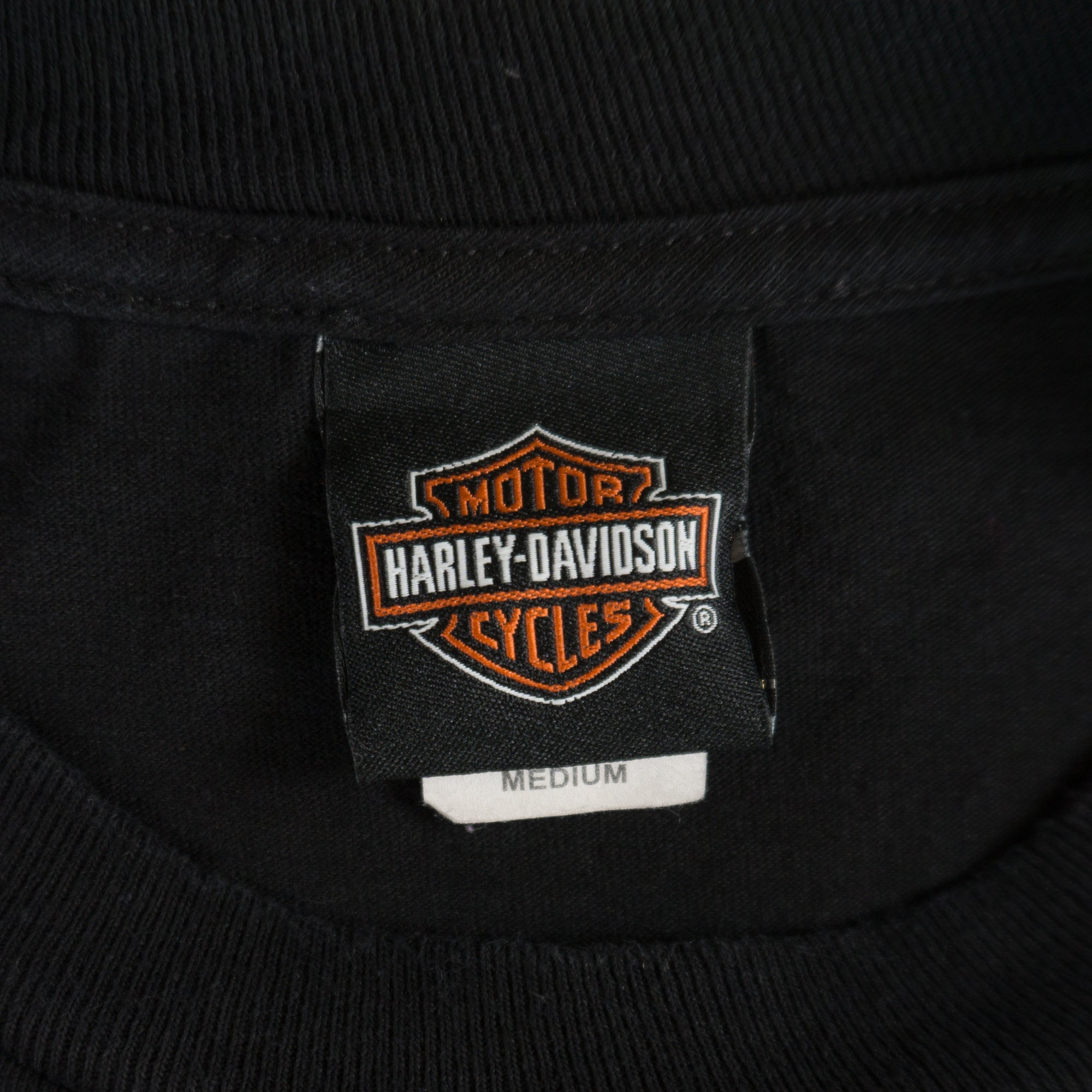 Harley-Davidson Винтидж Черна Тениска