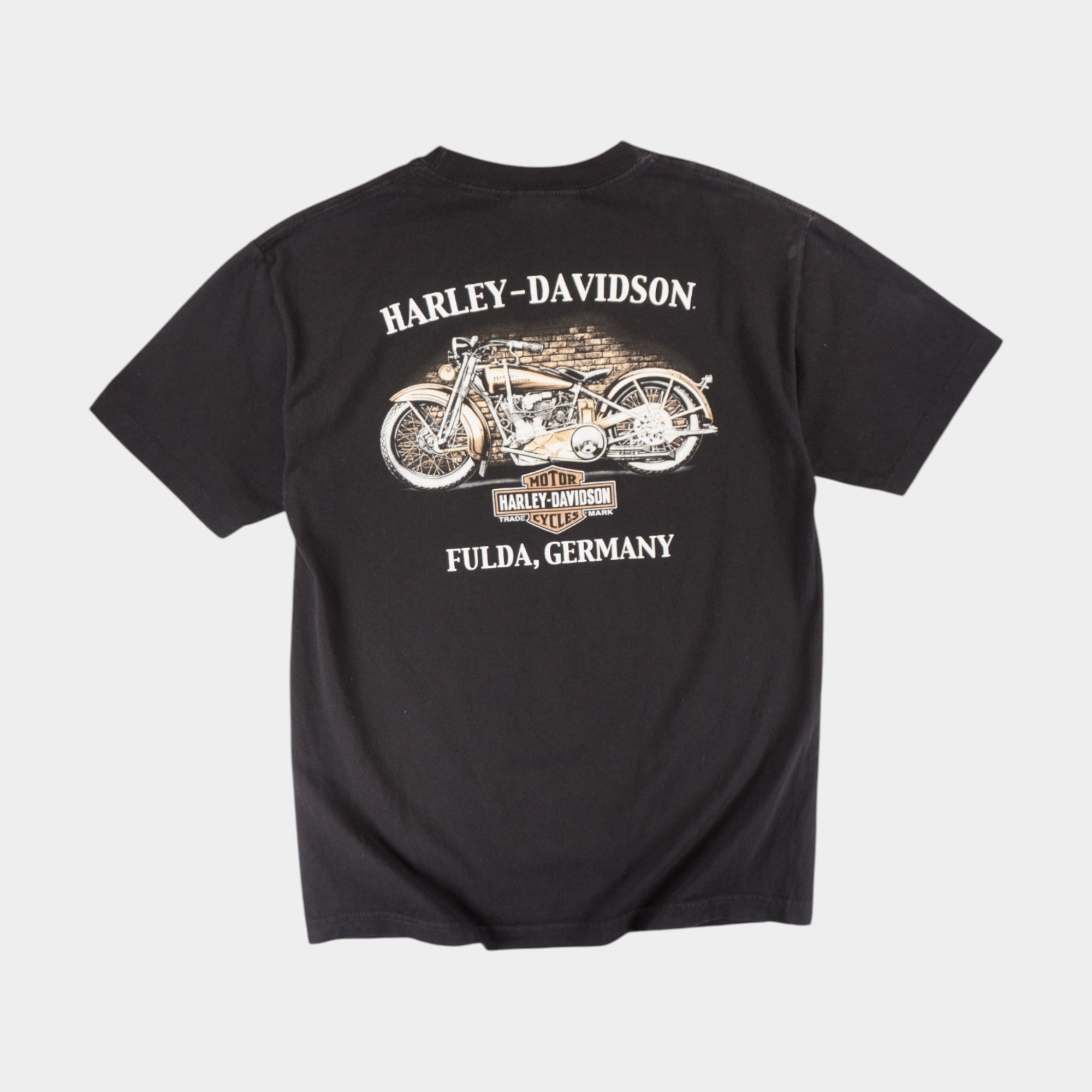 Harley-Davidson Винтидж Черна Тениска