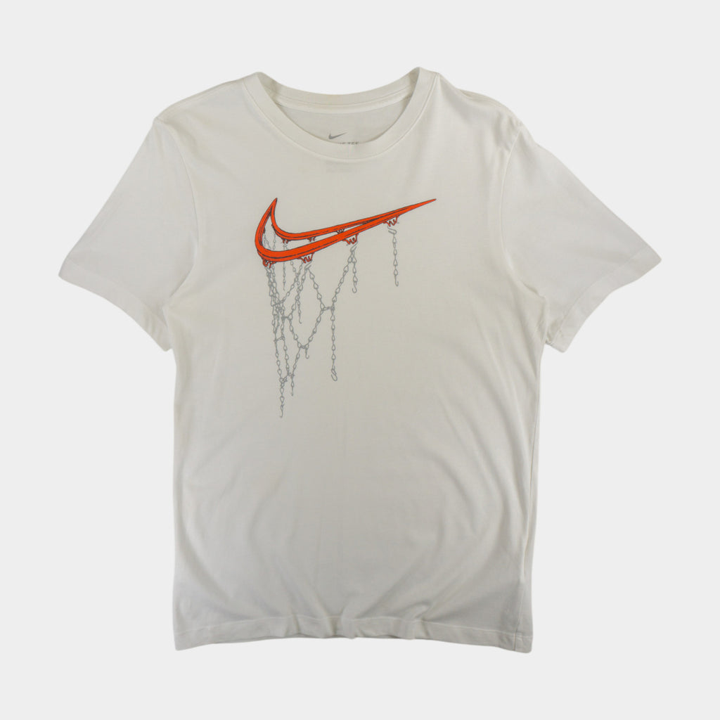 Nike Dri-Fit Бяла Тениска с Графика