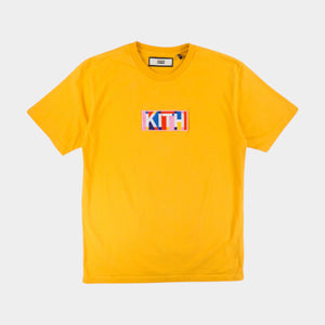 KITH Жълта Тениска