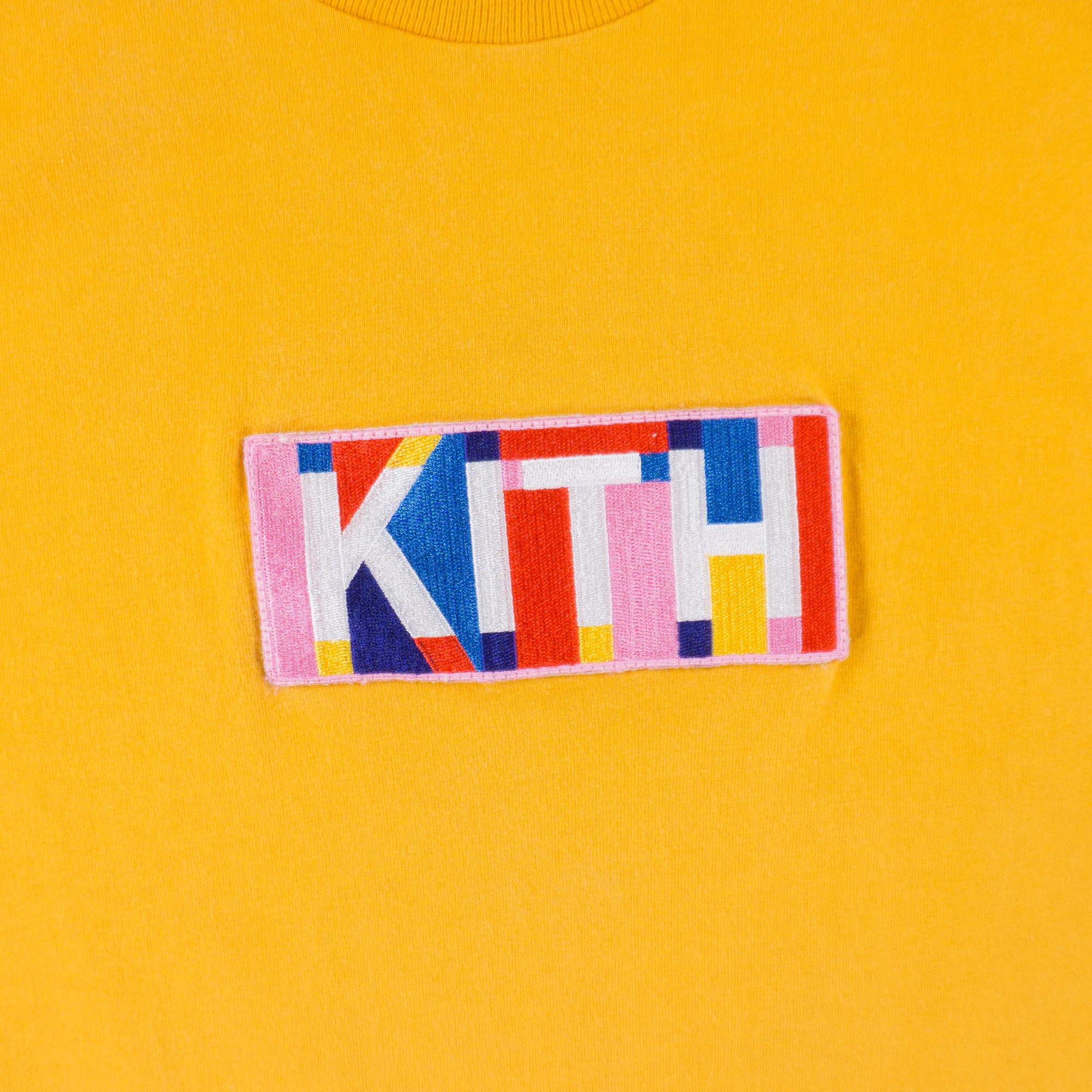KITH Жълта Тениска