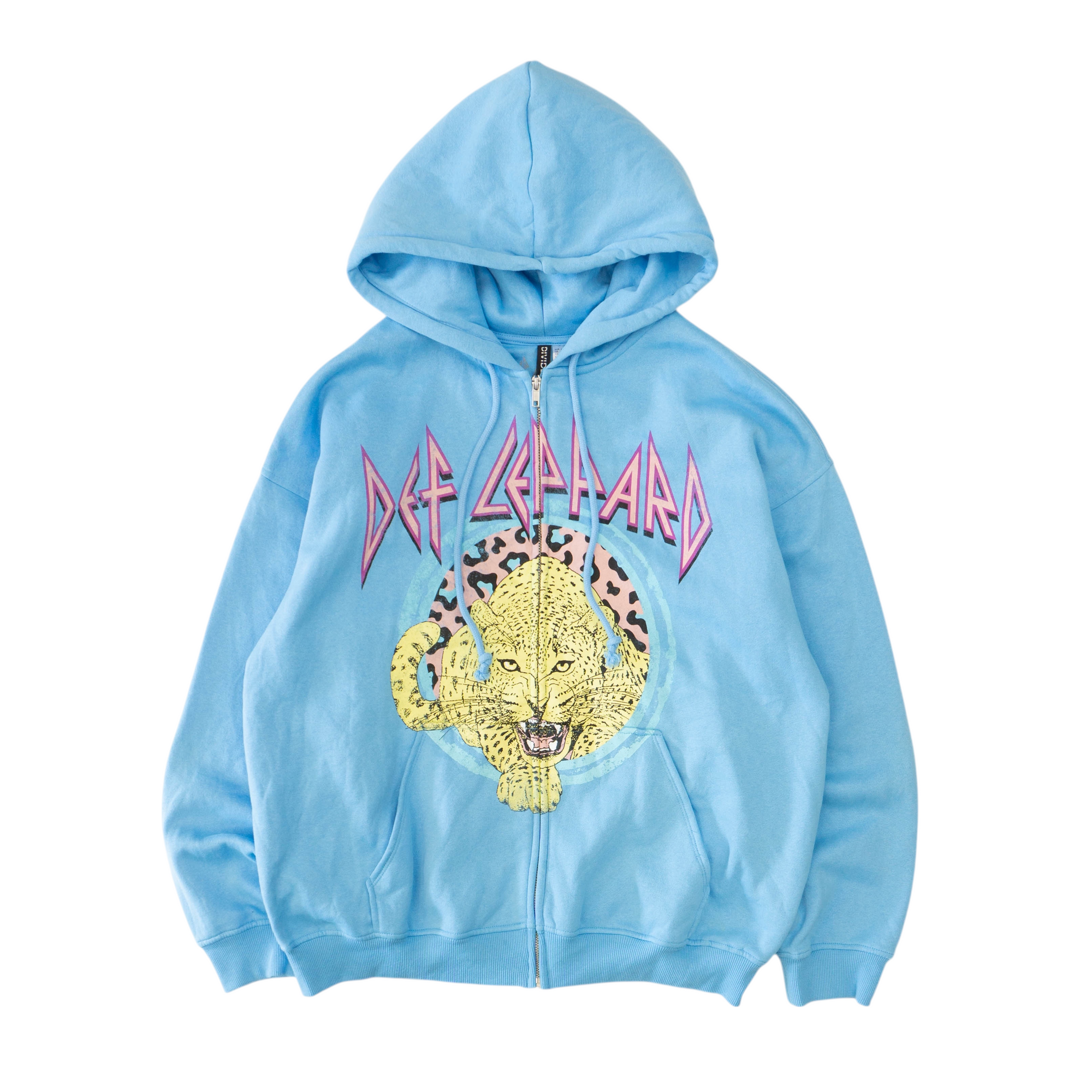 H&M X Def Leppard Суичър с Цип