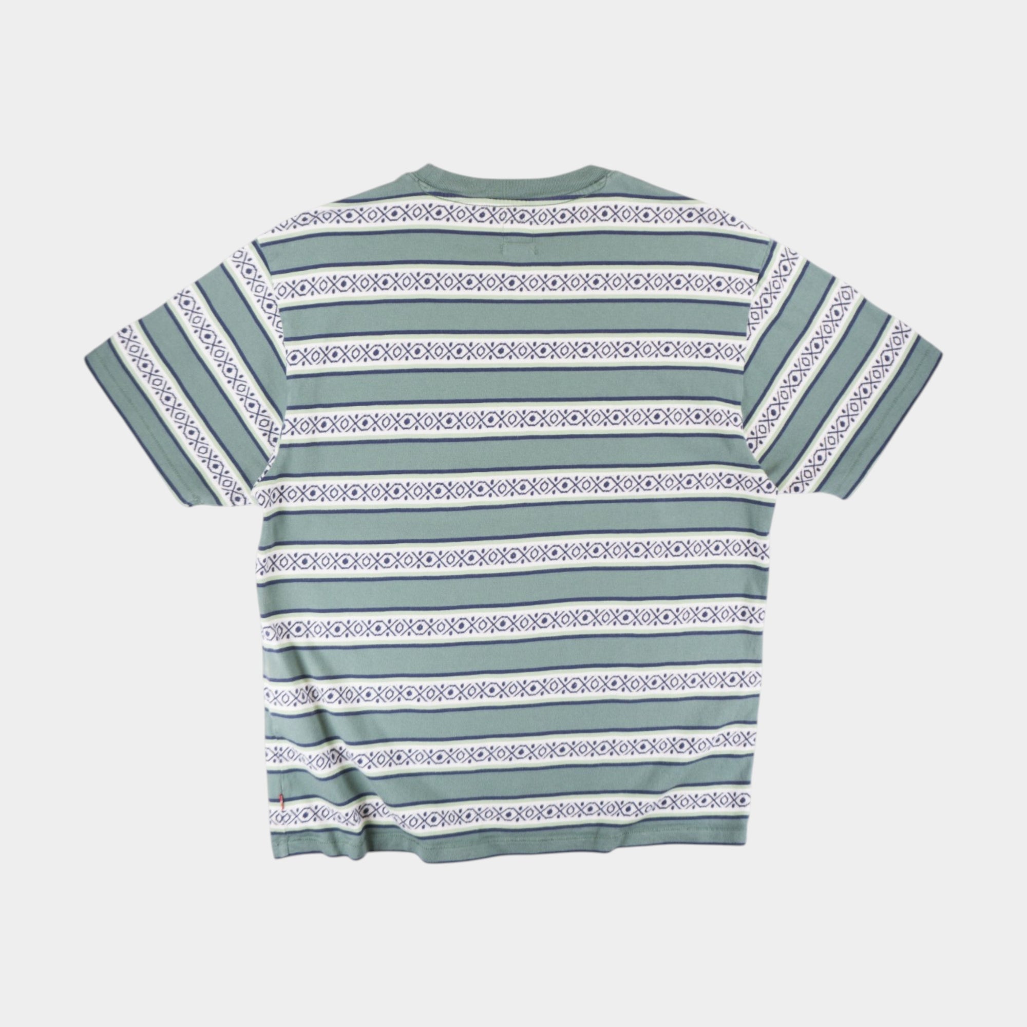Levi's Раирана Зелена Тениска