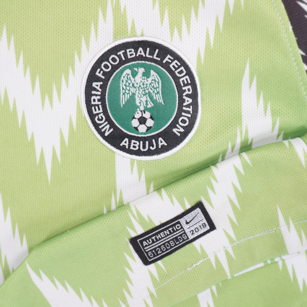 Nike 2018-19 Nigeria Home Зелено Джърси