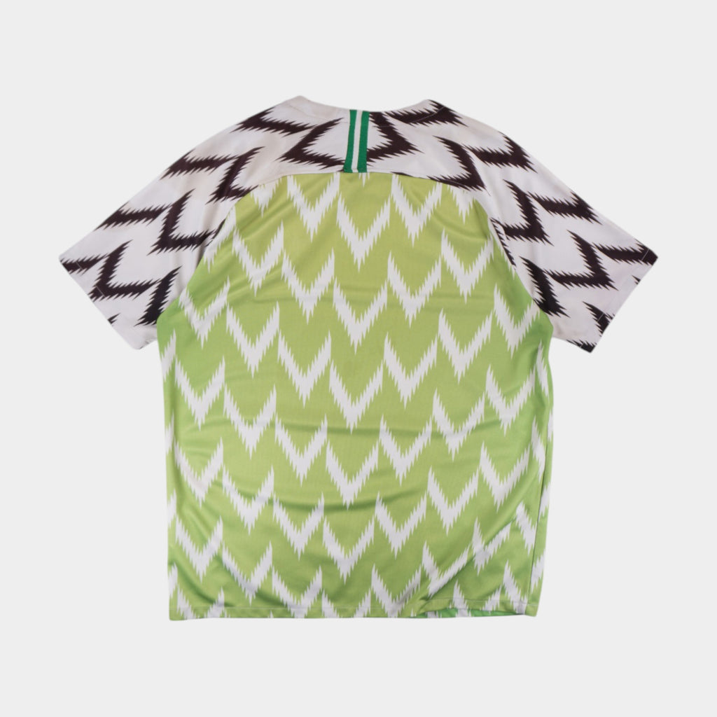 Nike 2018-19 Nigeria Home Зелено Джърси