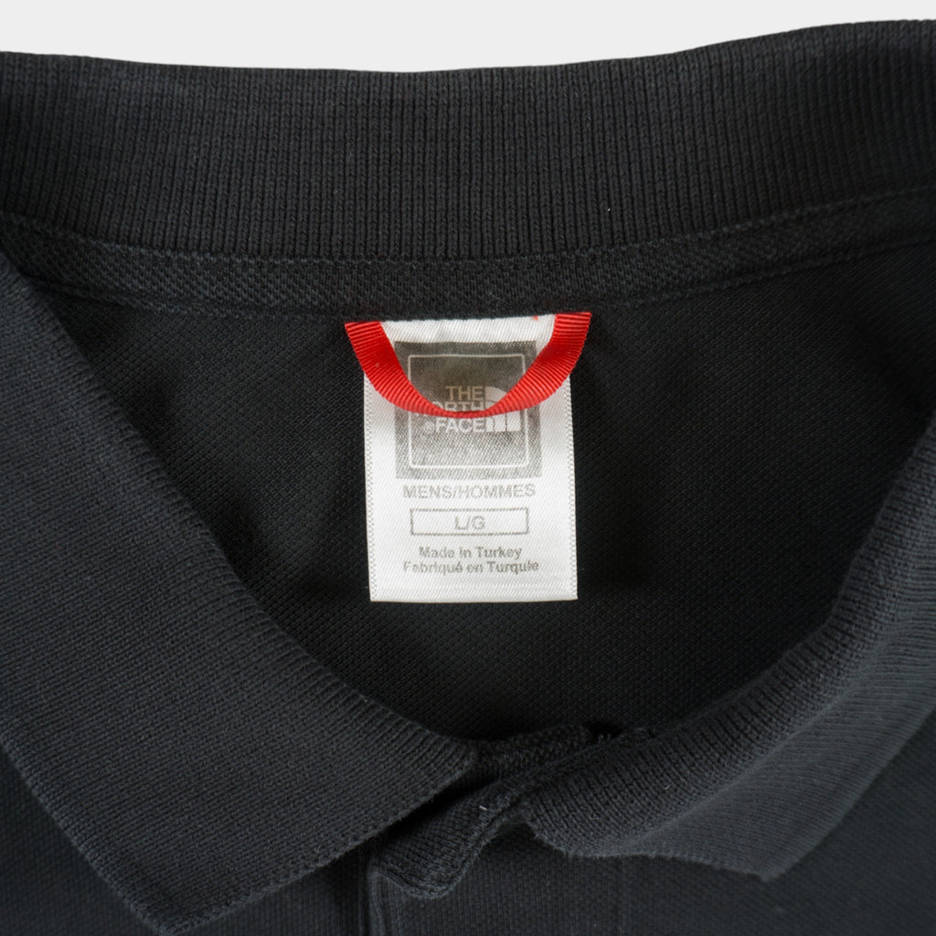 The North Face Черна Тениска с Яка