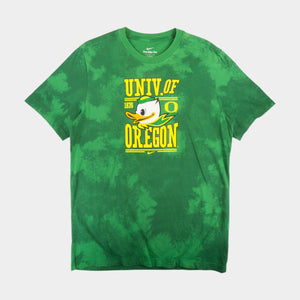 Nike University of Oregon Зелена Тениска с Графика