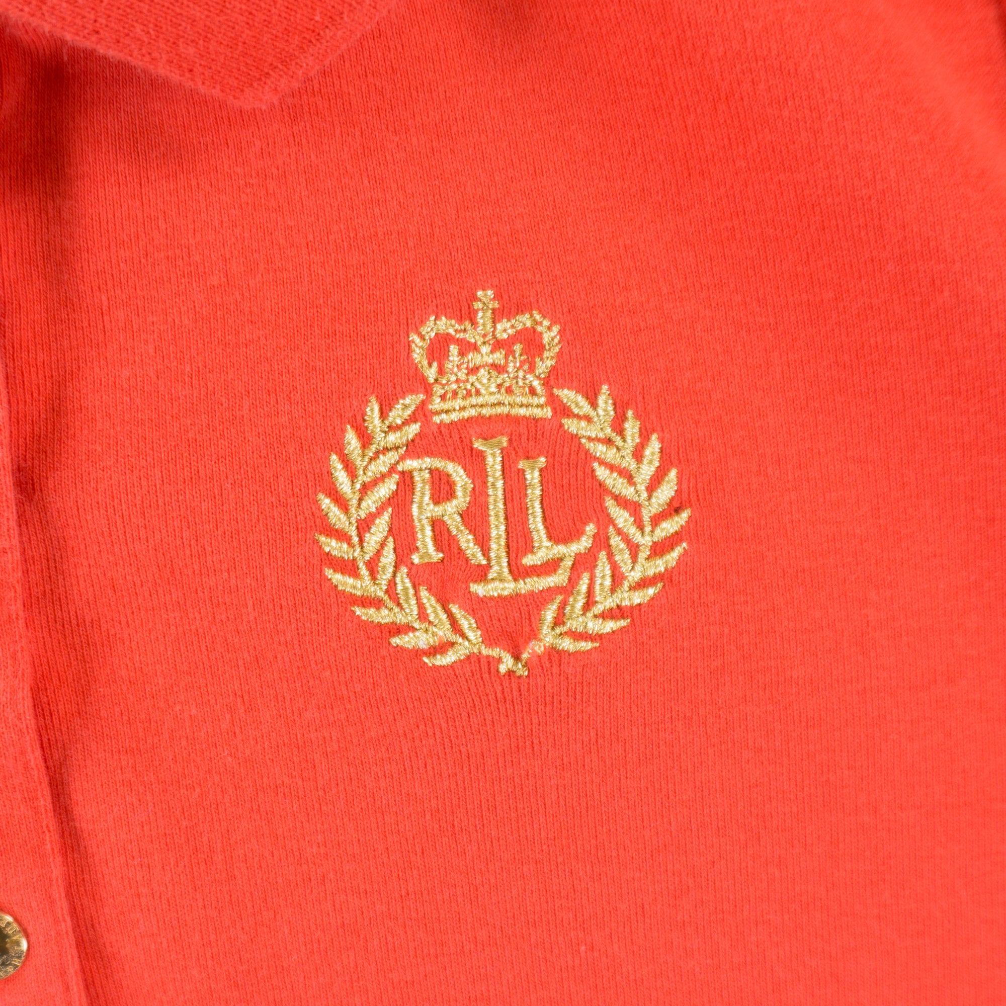 Ralph Lauren Червена Тениска с Яка