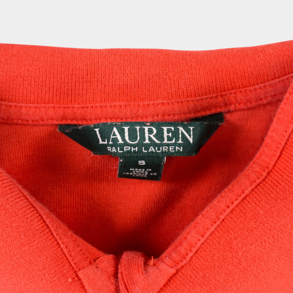 Ralph Lauren Червена Тениска с Яка