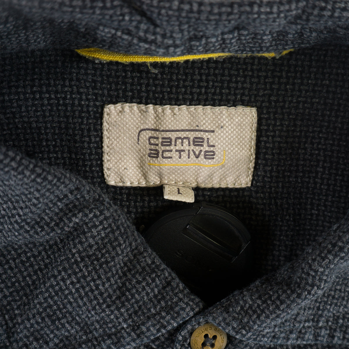 Camel Active Сива Риза с Дълъг Ръкав