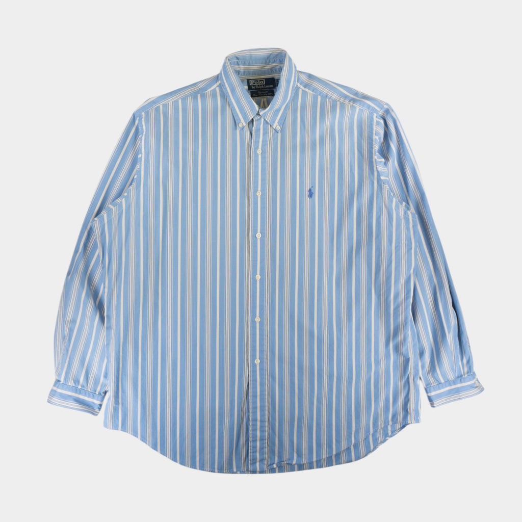 Polo Ralph Lauren Винтидж 2000-те Карирана Риза с Дълъг Ръкав