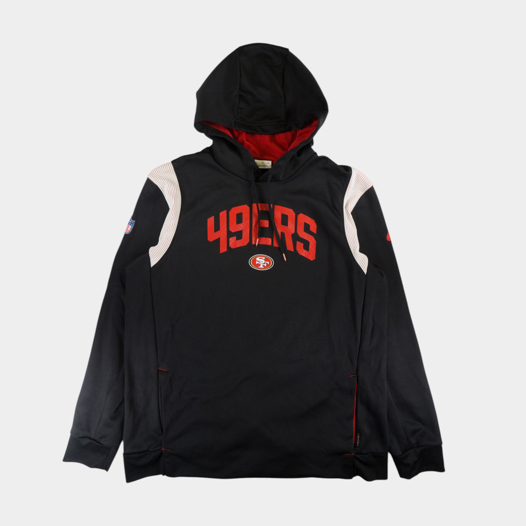 Nike x NFL 49ers Therma-Fit Черен Суичър