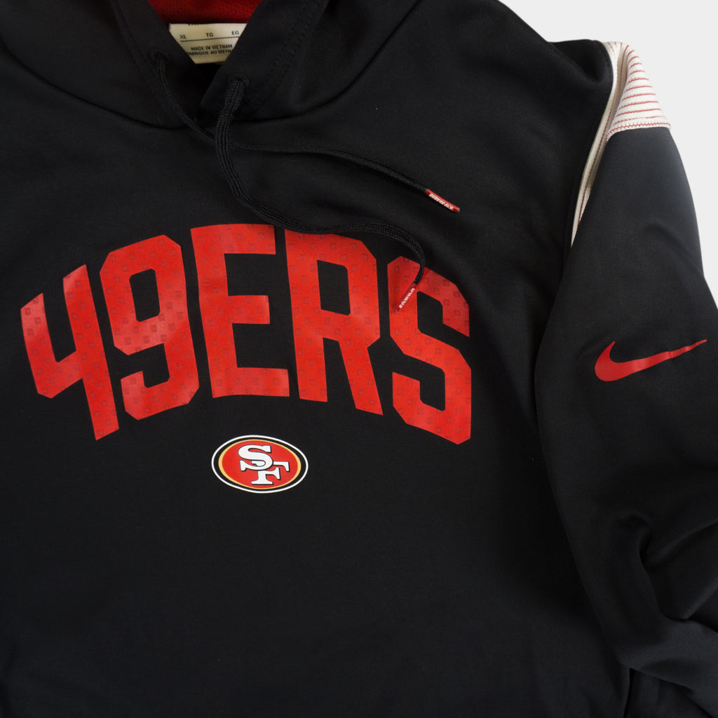 Nike x NFL 49ers Therma-Fit Черен Суичър