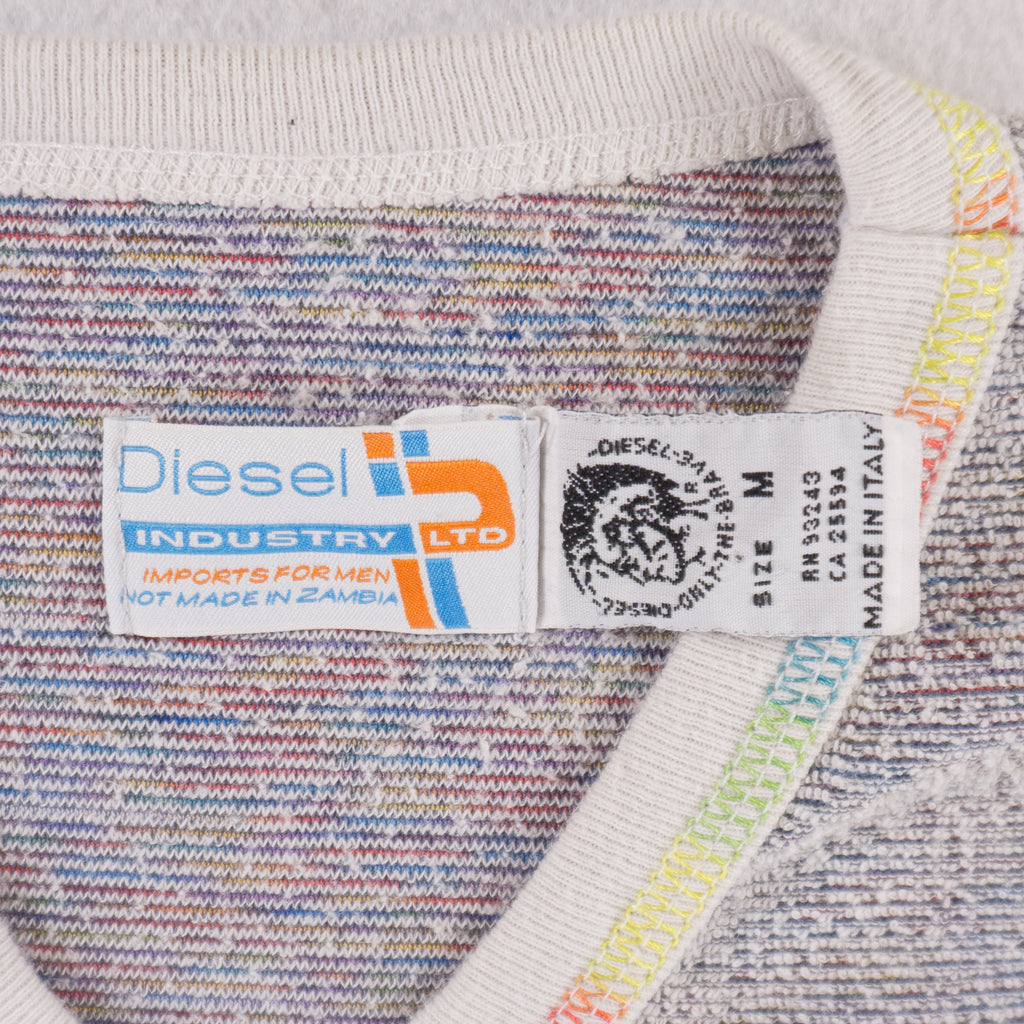 Diesel Винтидж Сива Тениска