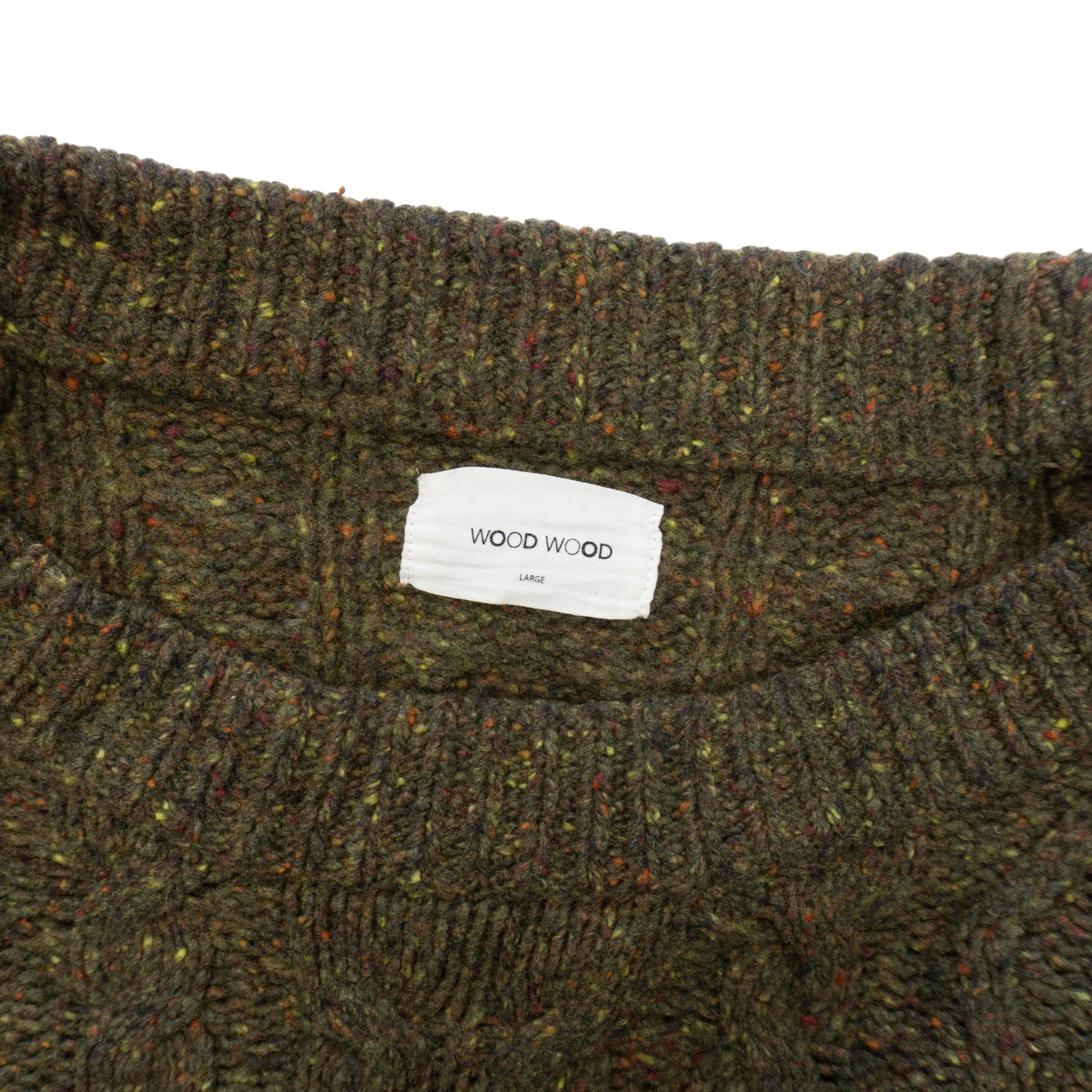 Wood Wood Плетен Пуловер
