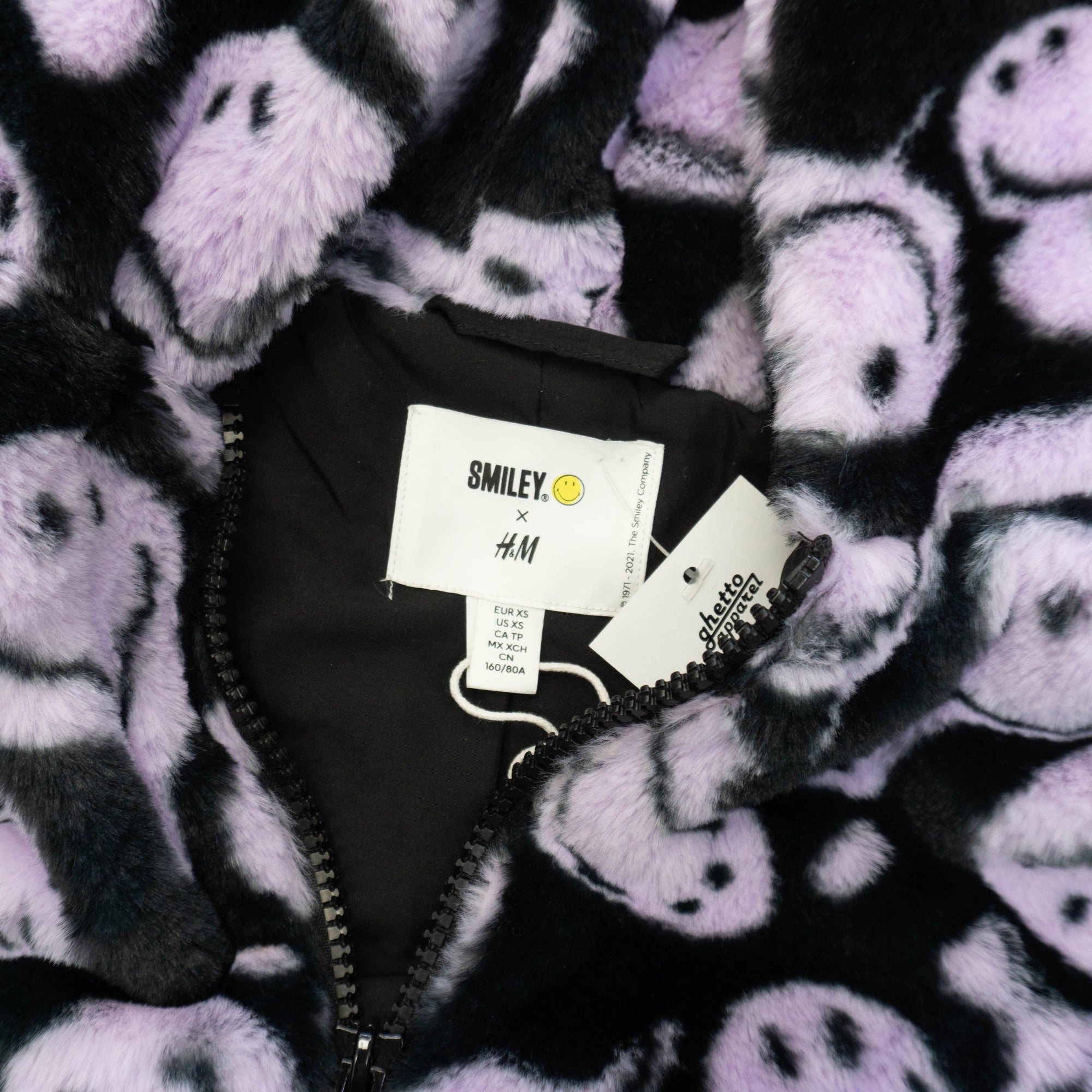 H&M X Smiley Cropped Яке