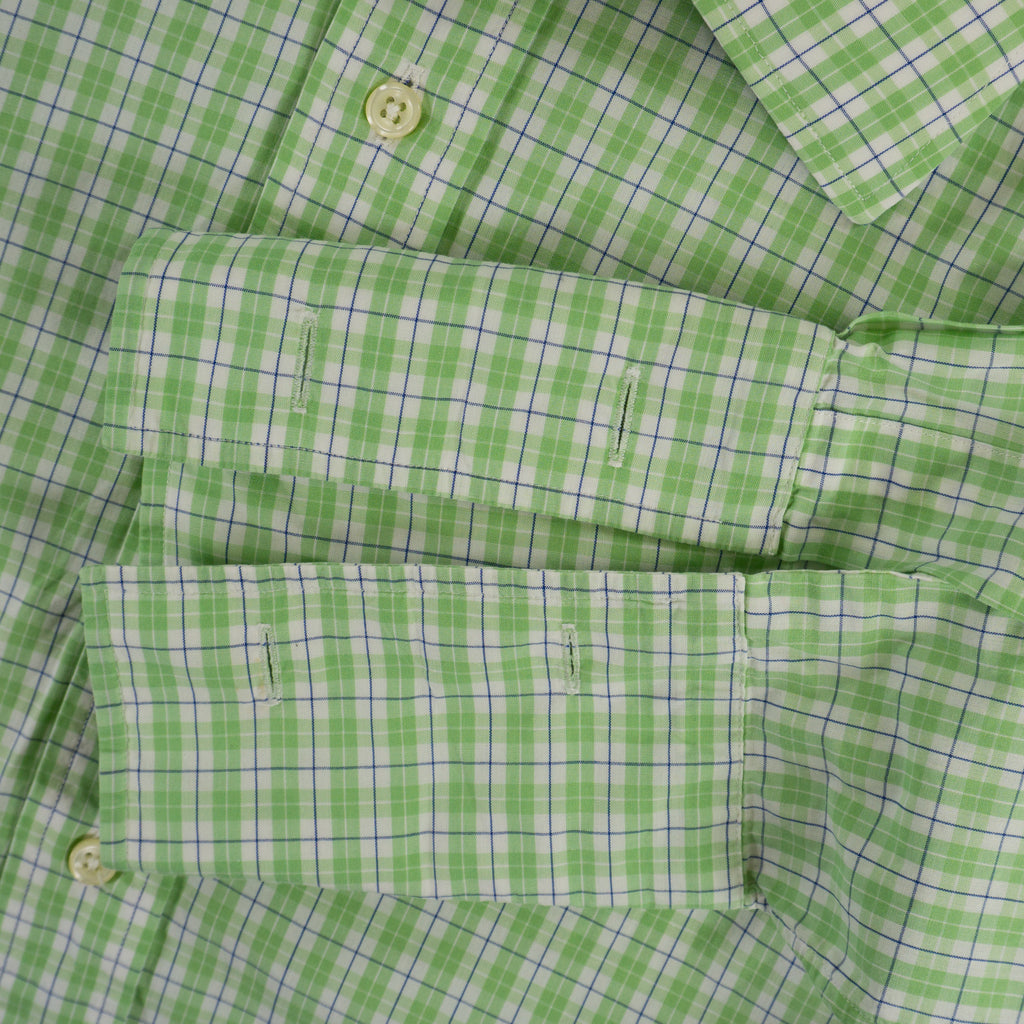 Polo Ralph Lauren Зелена Карирана Риза с Дълъг Ръкав