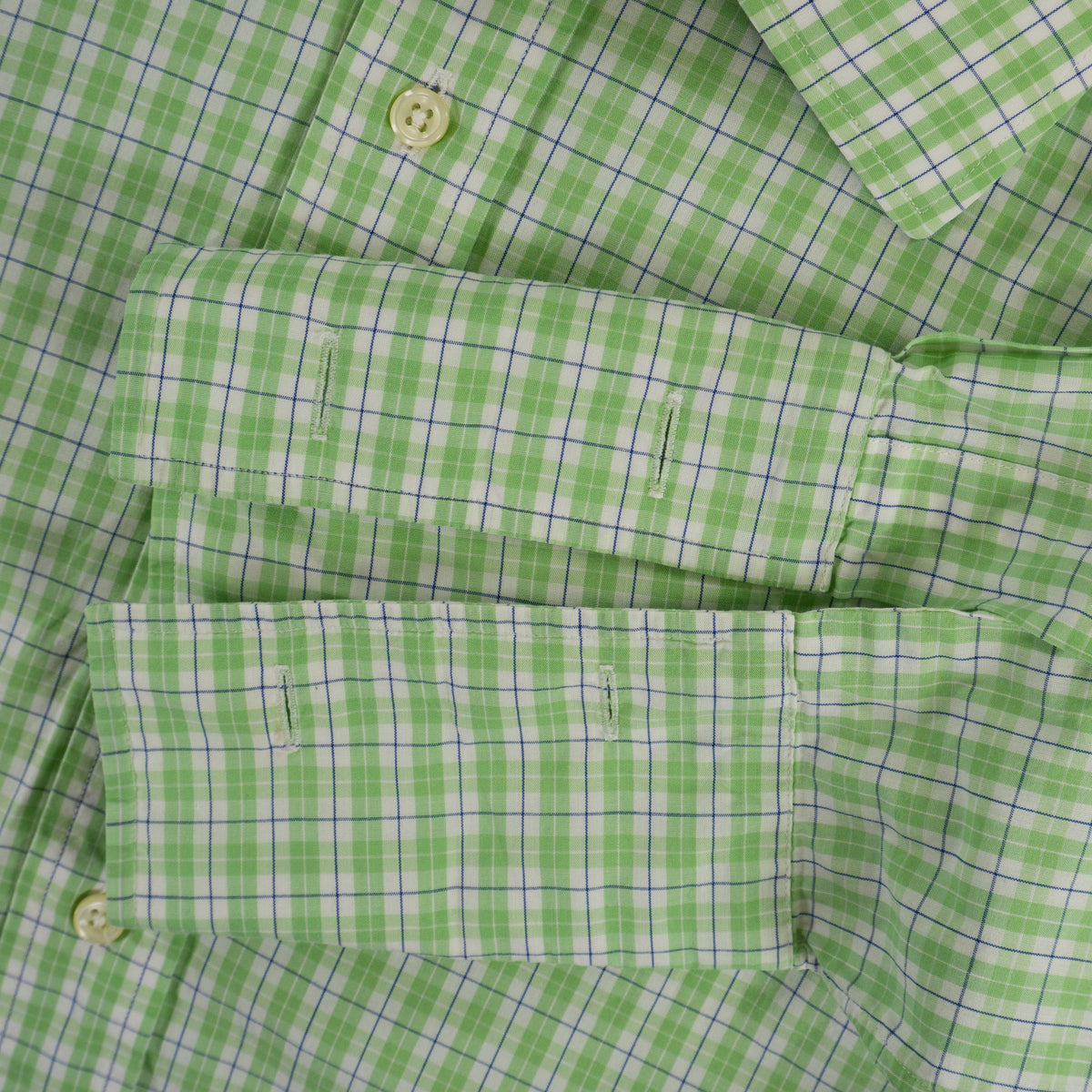 Polo Ralph Lauren Зелена Карирана Риза с Дълъг Ръкав