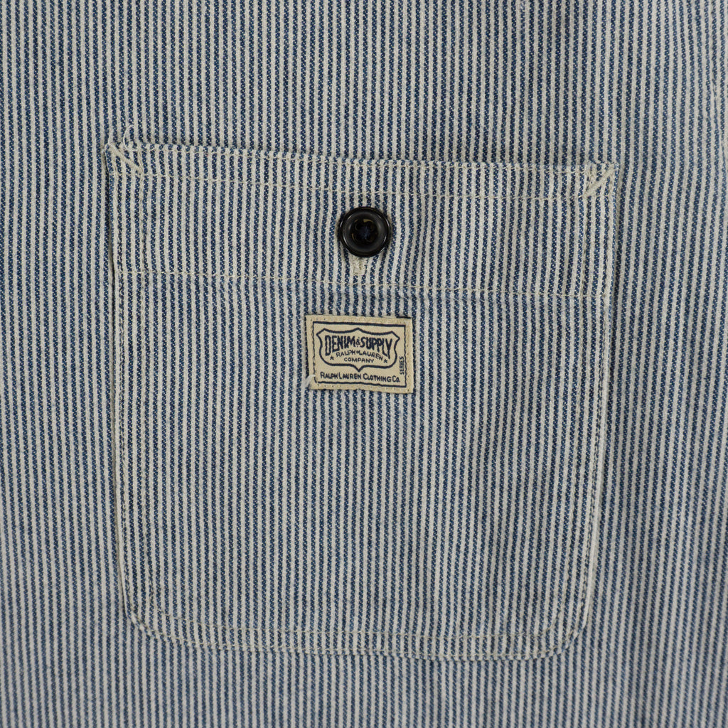 Ralph Lauren Denim & Supply Раирана Риза с Дълъг Ръкав