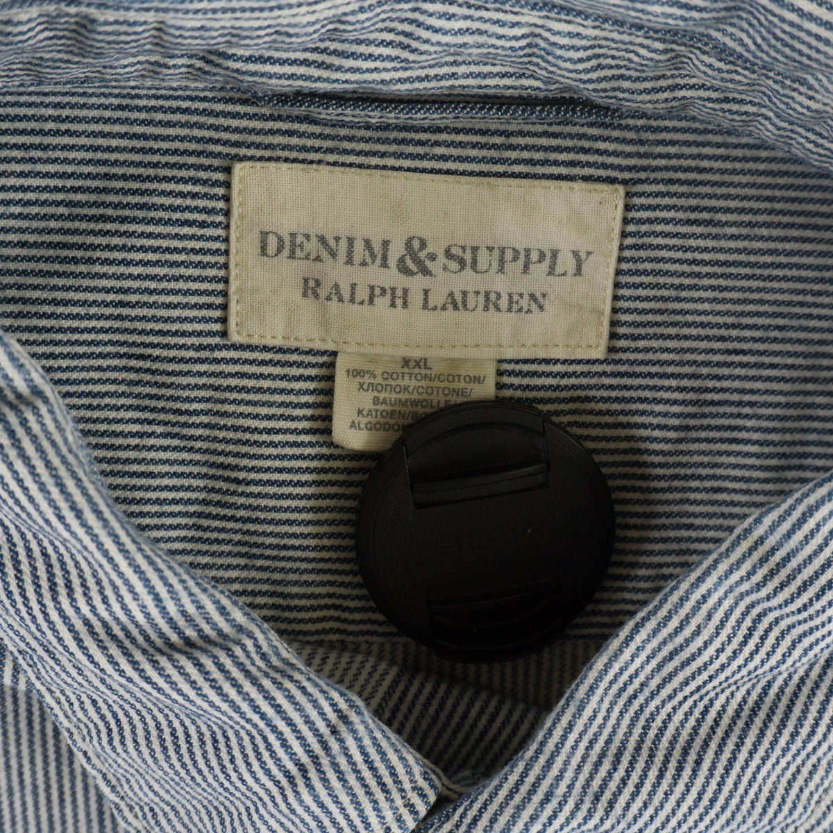 Ralph Lauren Denim & Supply Раирана Риза с Дълъг Ръкав
