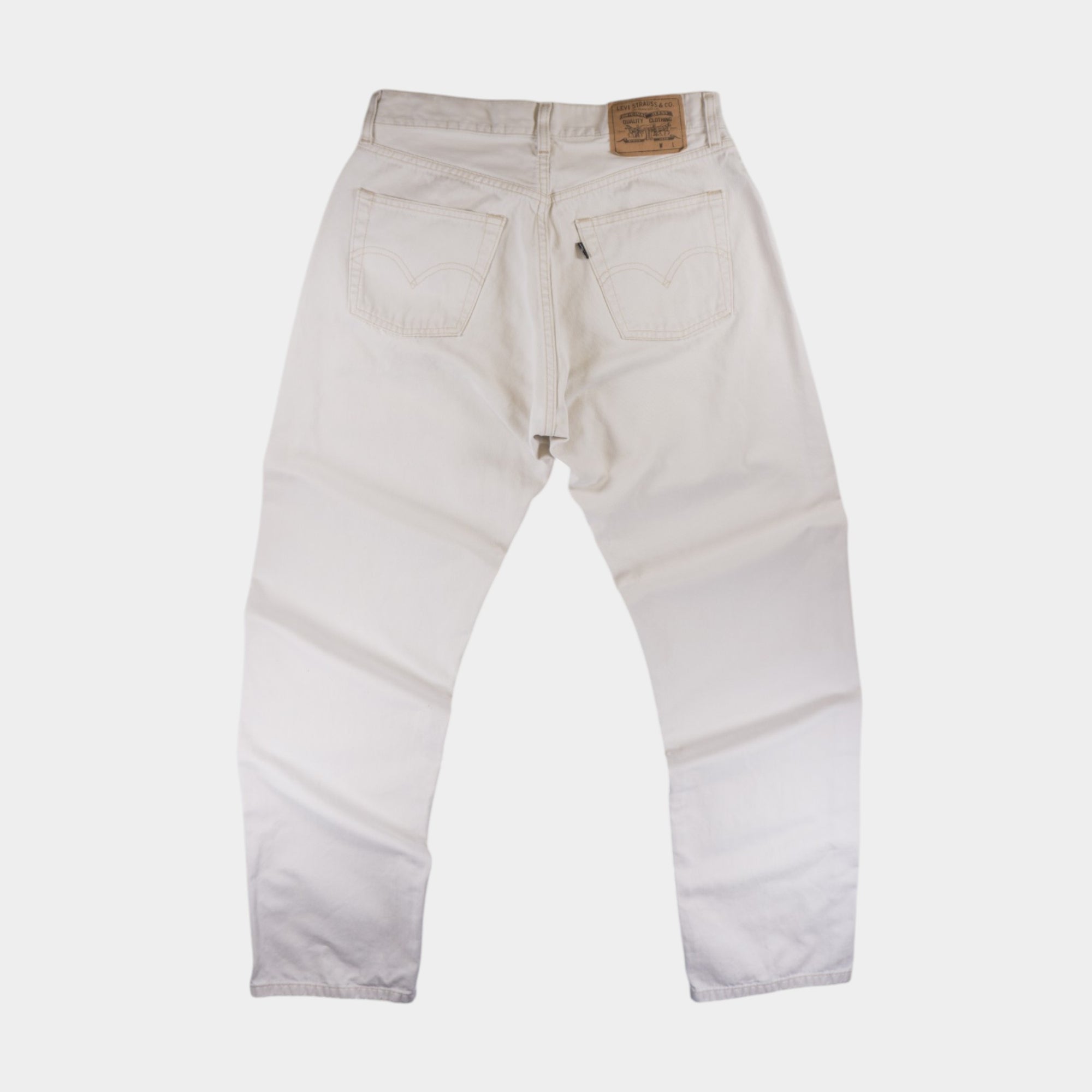 Levi's 517 Винтидж Бели Дънки