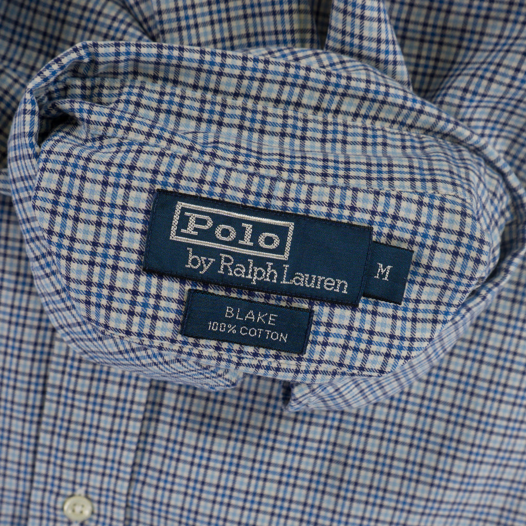 Polo Ralph Lauren Винтидж 2000-те Карирана Риза с Дълъг Ръкав