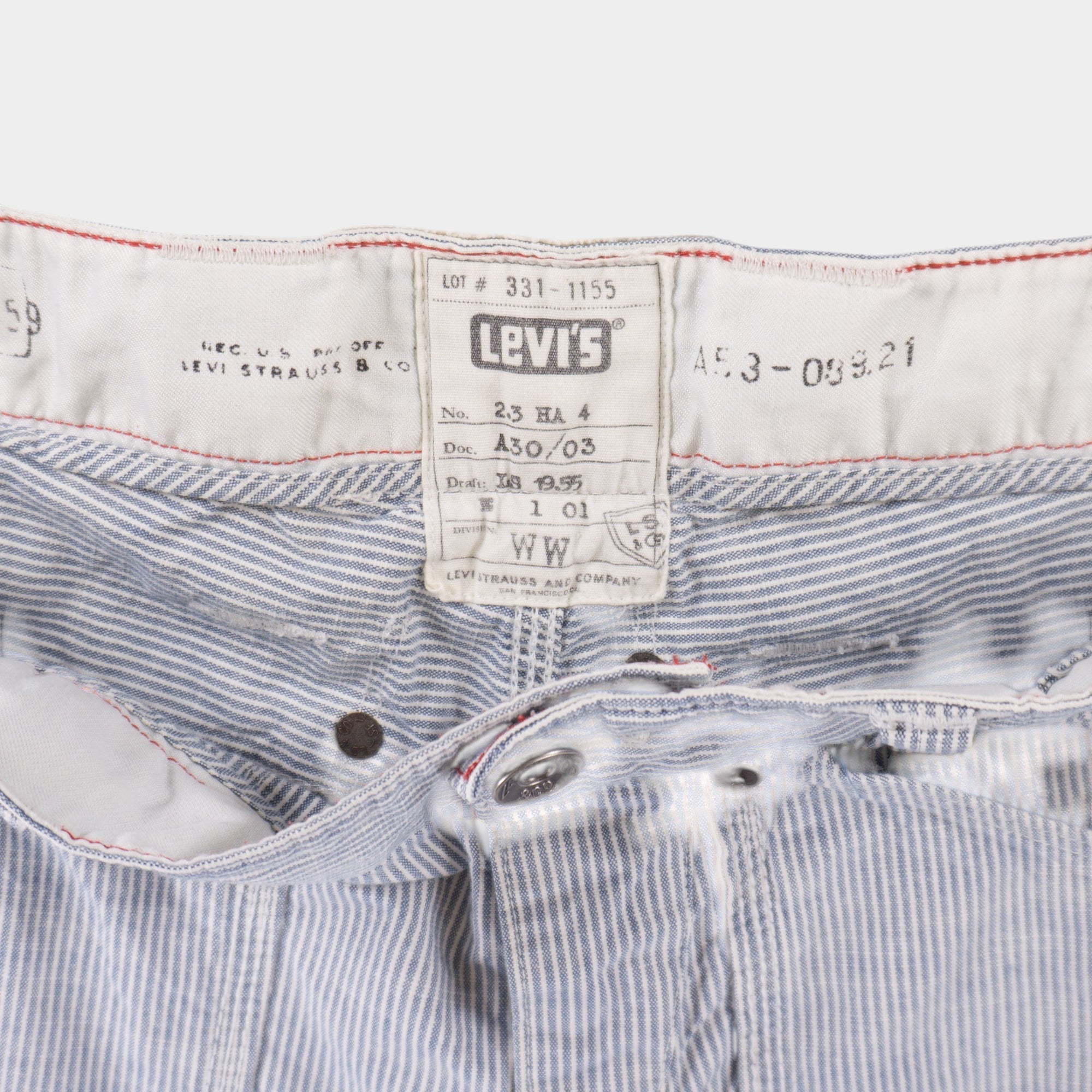 Levi's Раирани Сини Панталони