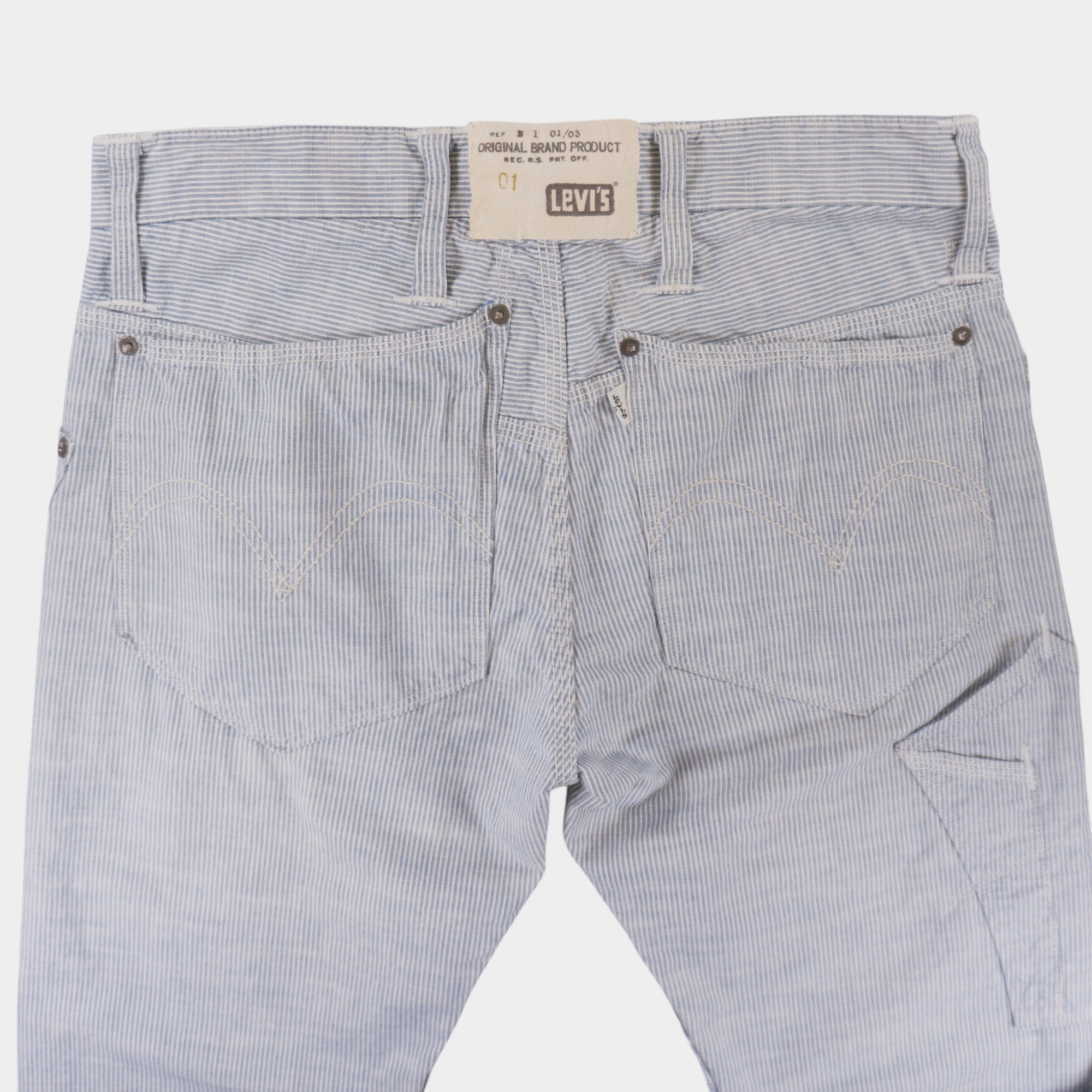 Levi's Раирани Сини Панталони