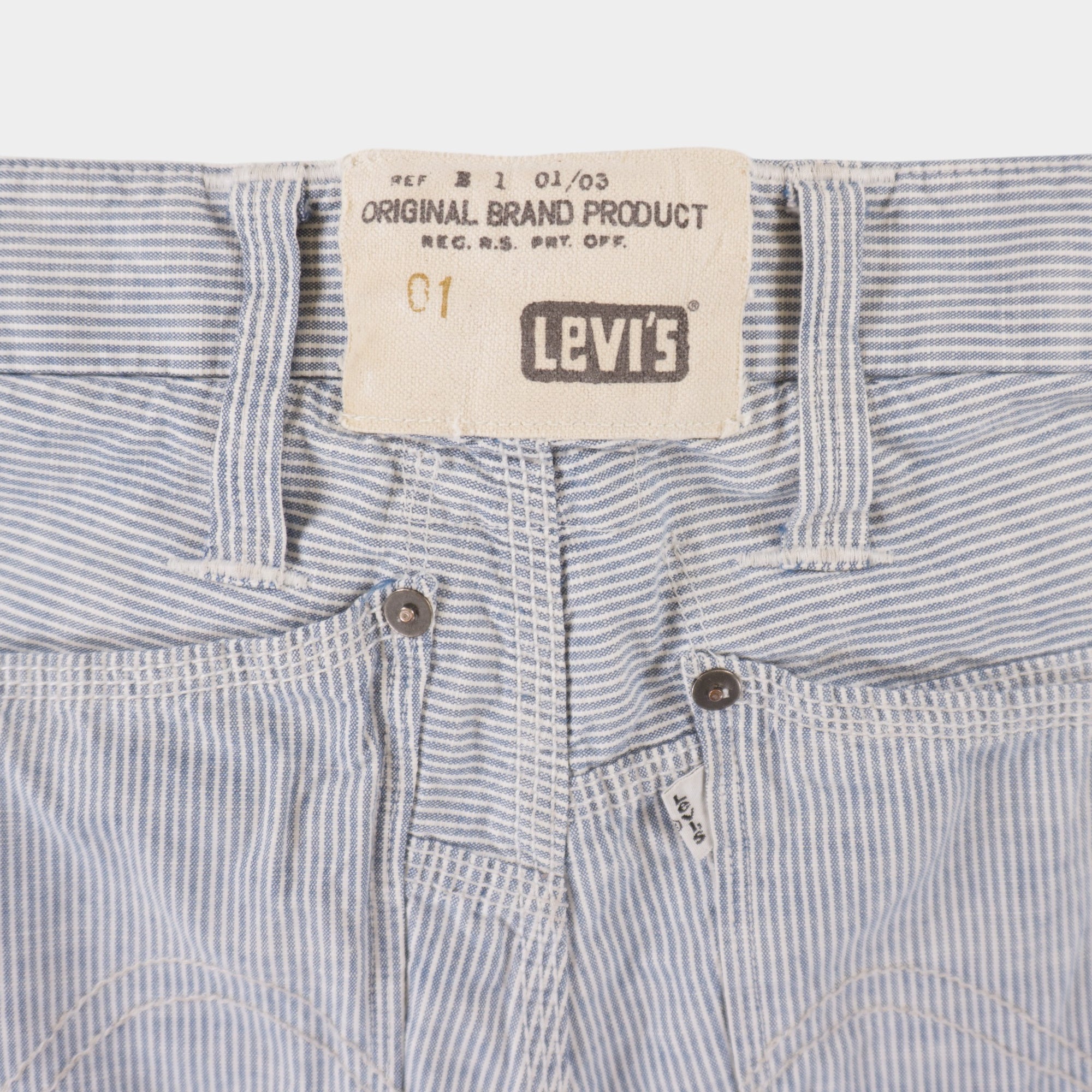 Levi's Раирани Сини Панталони
