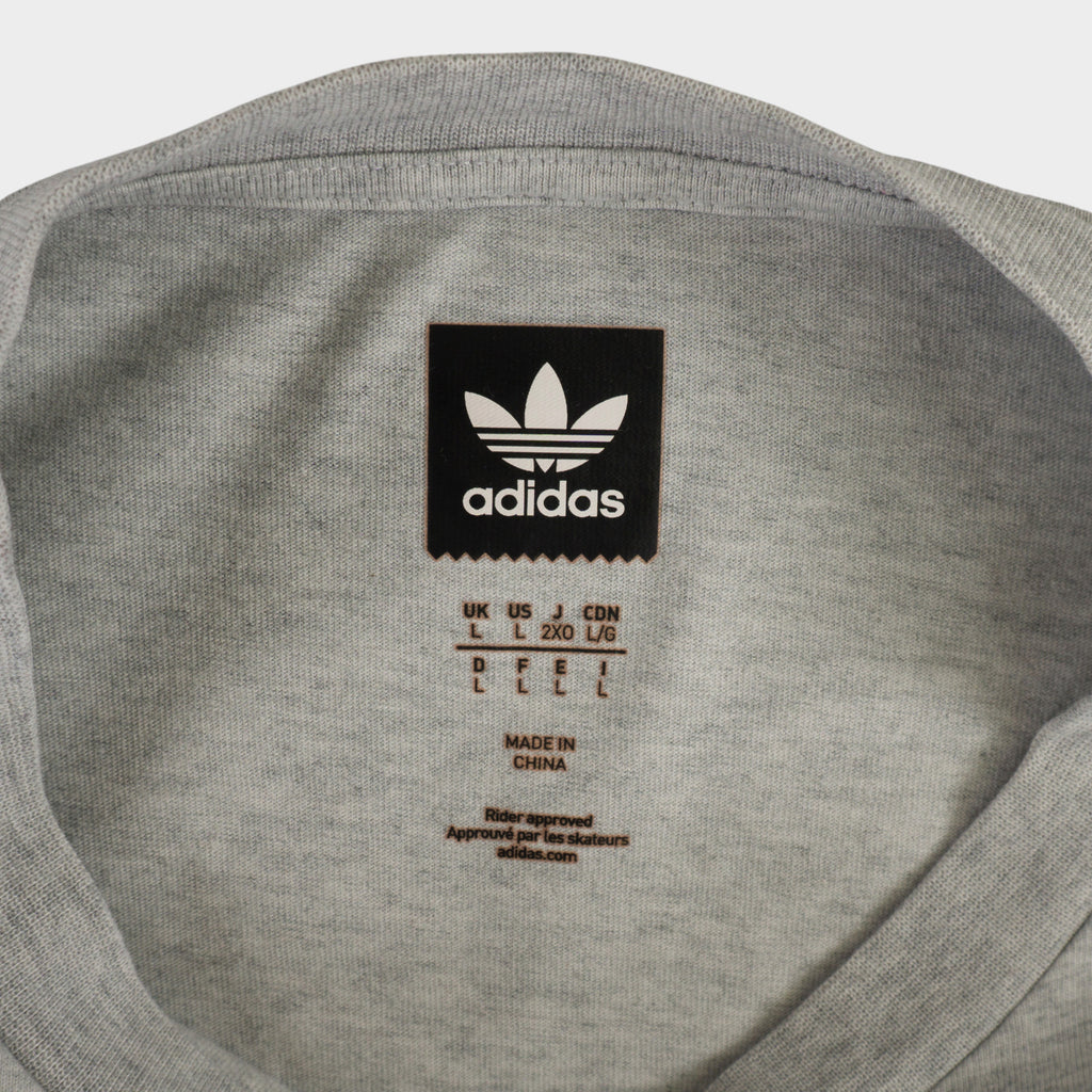 Adidas Сива Блуза с Графика