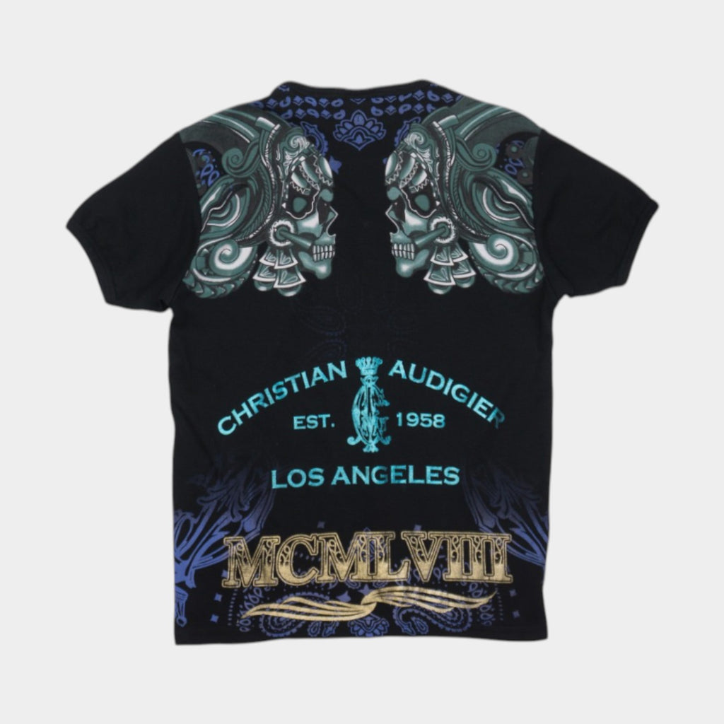 Christian Audigier Y2K Тениска с Графика