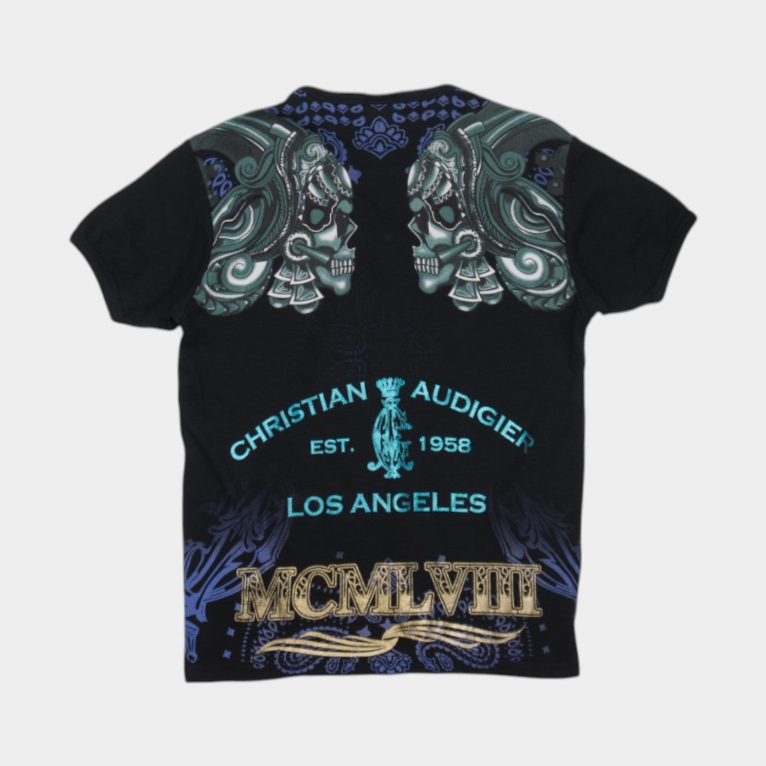 Christian Audigier Y2K Тениска с Графика