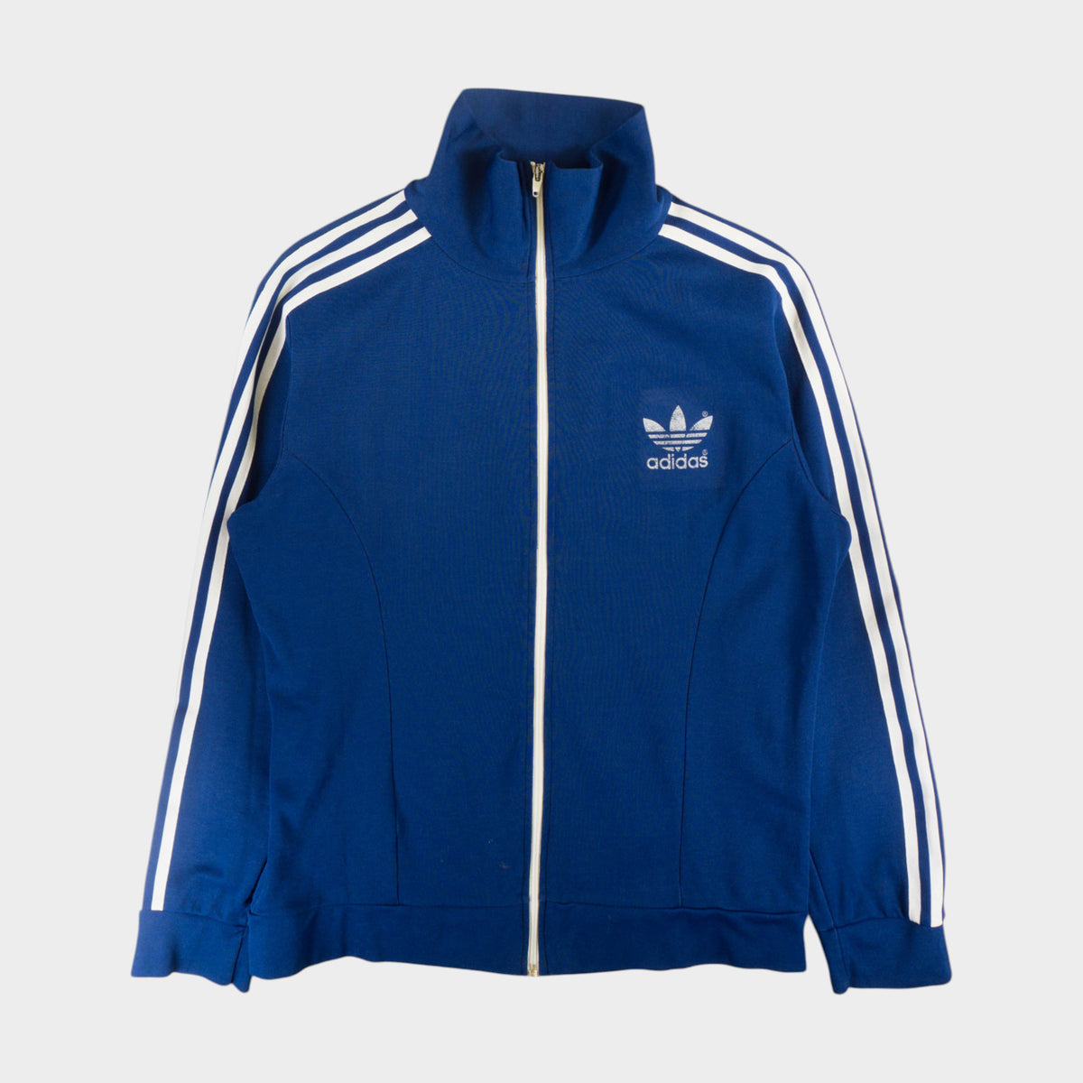 Adidas Винтидж 80-те Синьо Горнище