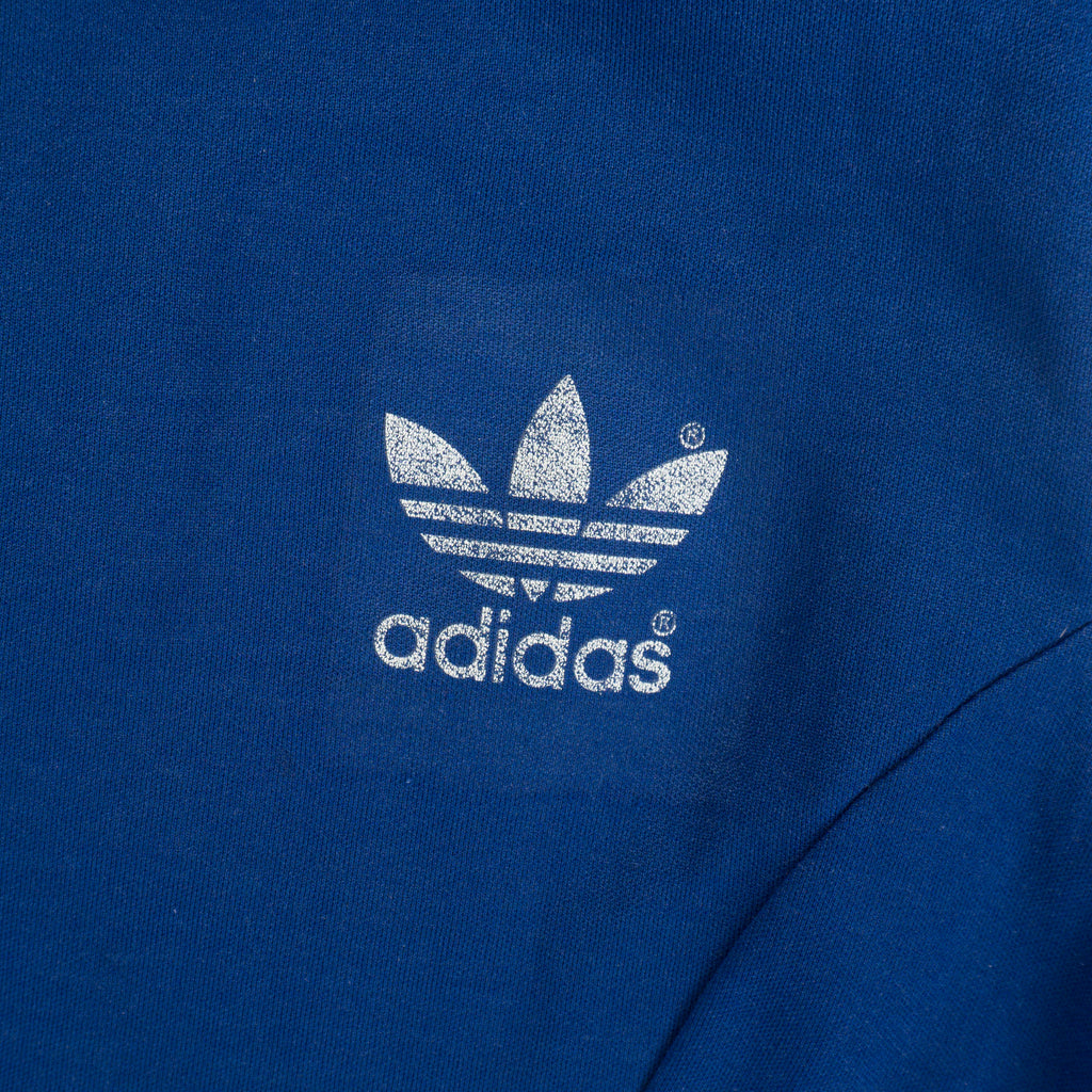 Adidas Винтидж 80-те Синьо Горнище