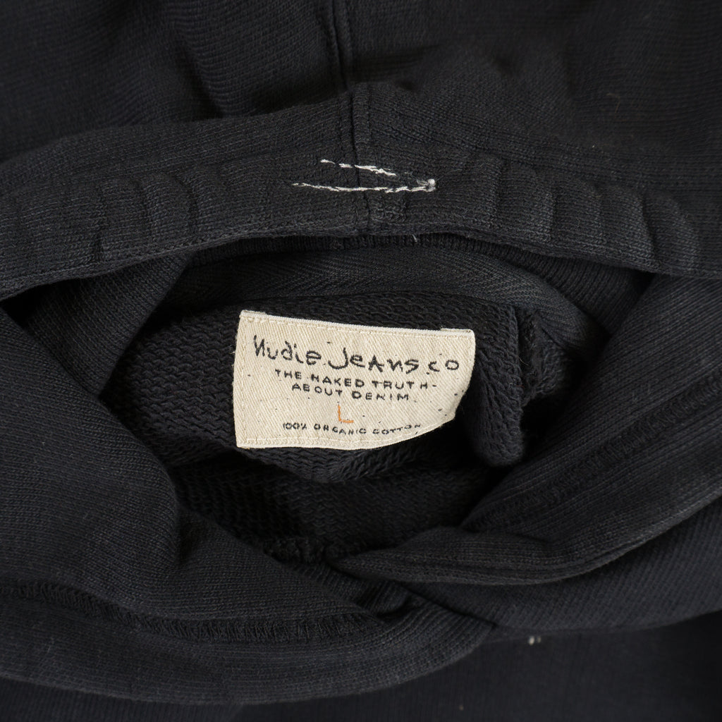 Nudie Jeans Черен Суичър