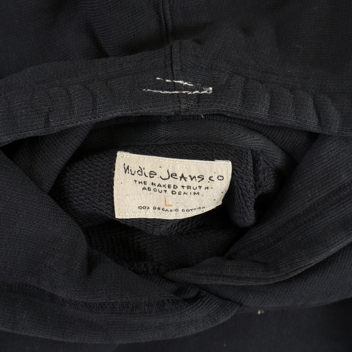Nudie Jeans Черен Суичър