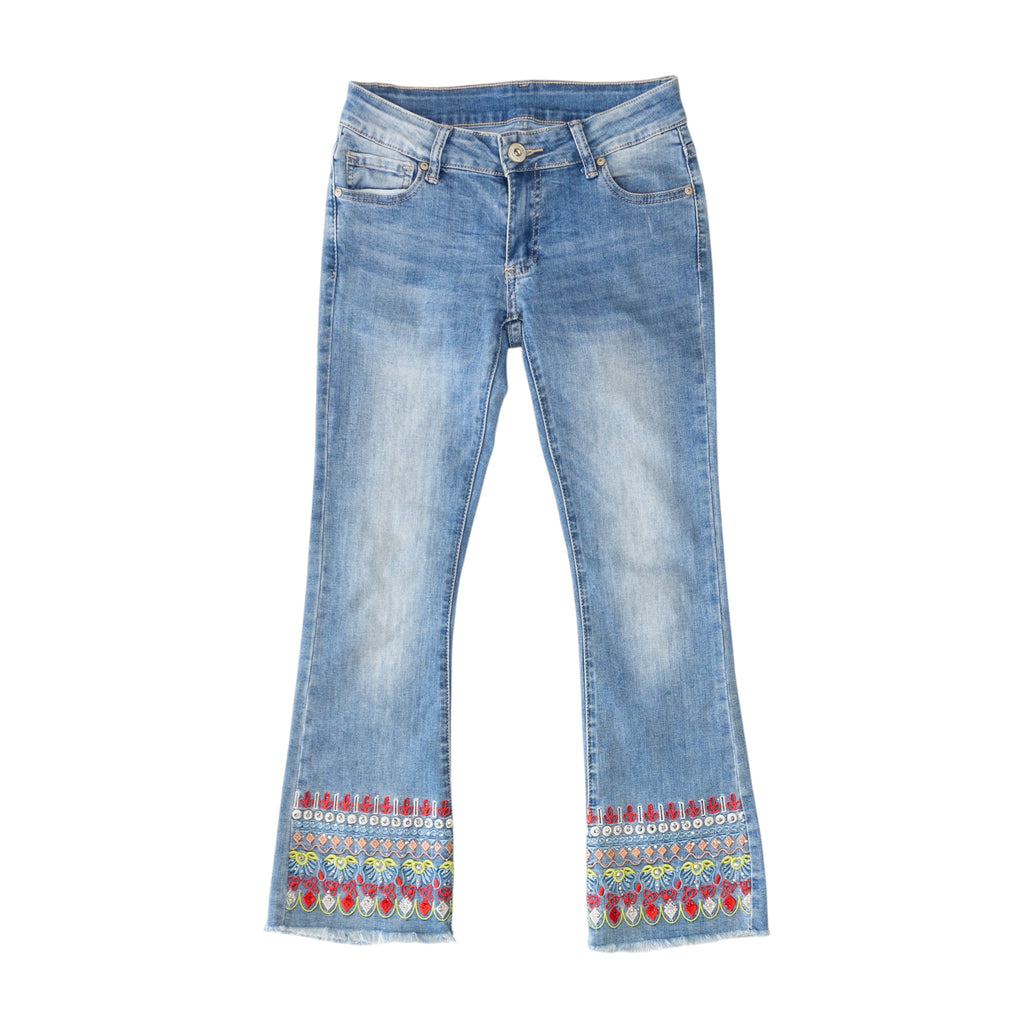 Vintage Y2K Разкроени Дънки