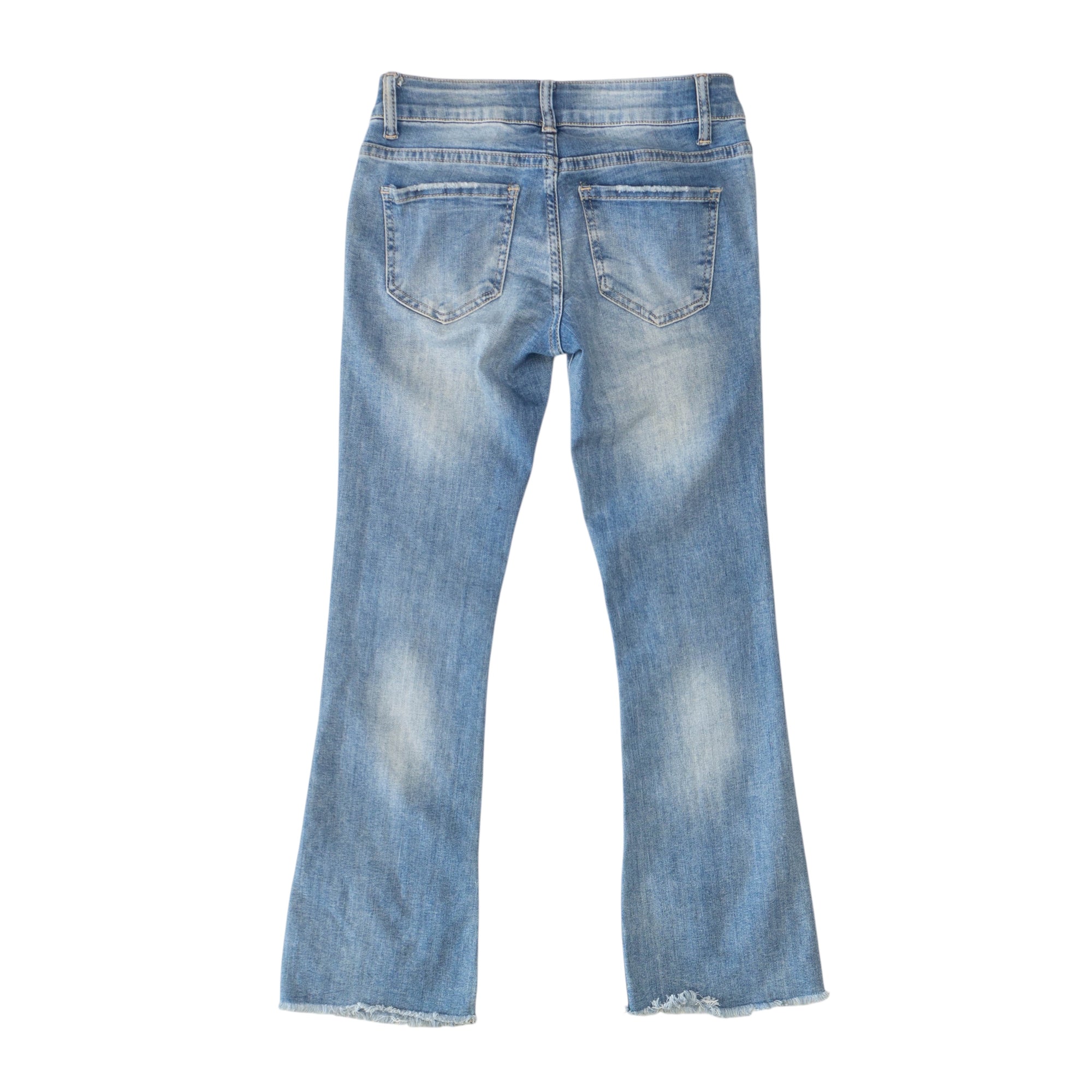 Vintage Y2K Разкроени Дънки