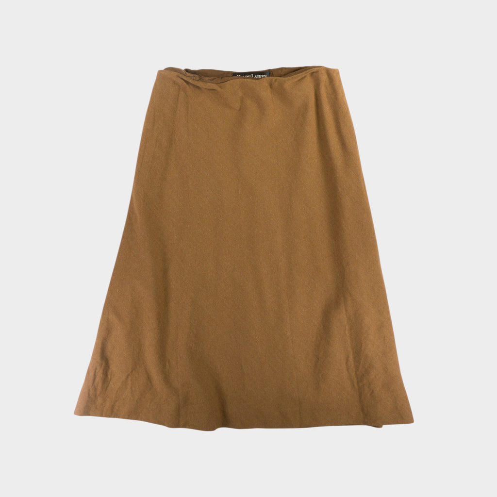Ralph Lauren Collection Classics Black Label Винтидж 90-те Кафява Пола