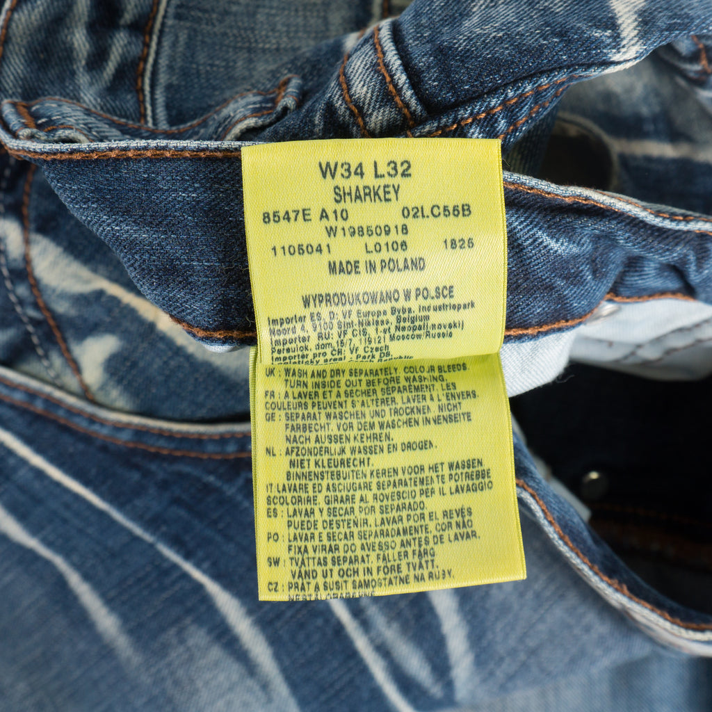 Wrangler Sharkey Сини Дънки